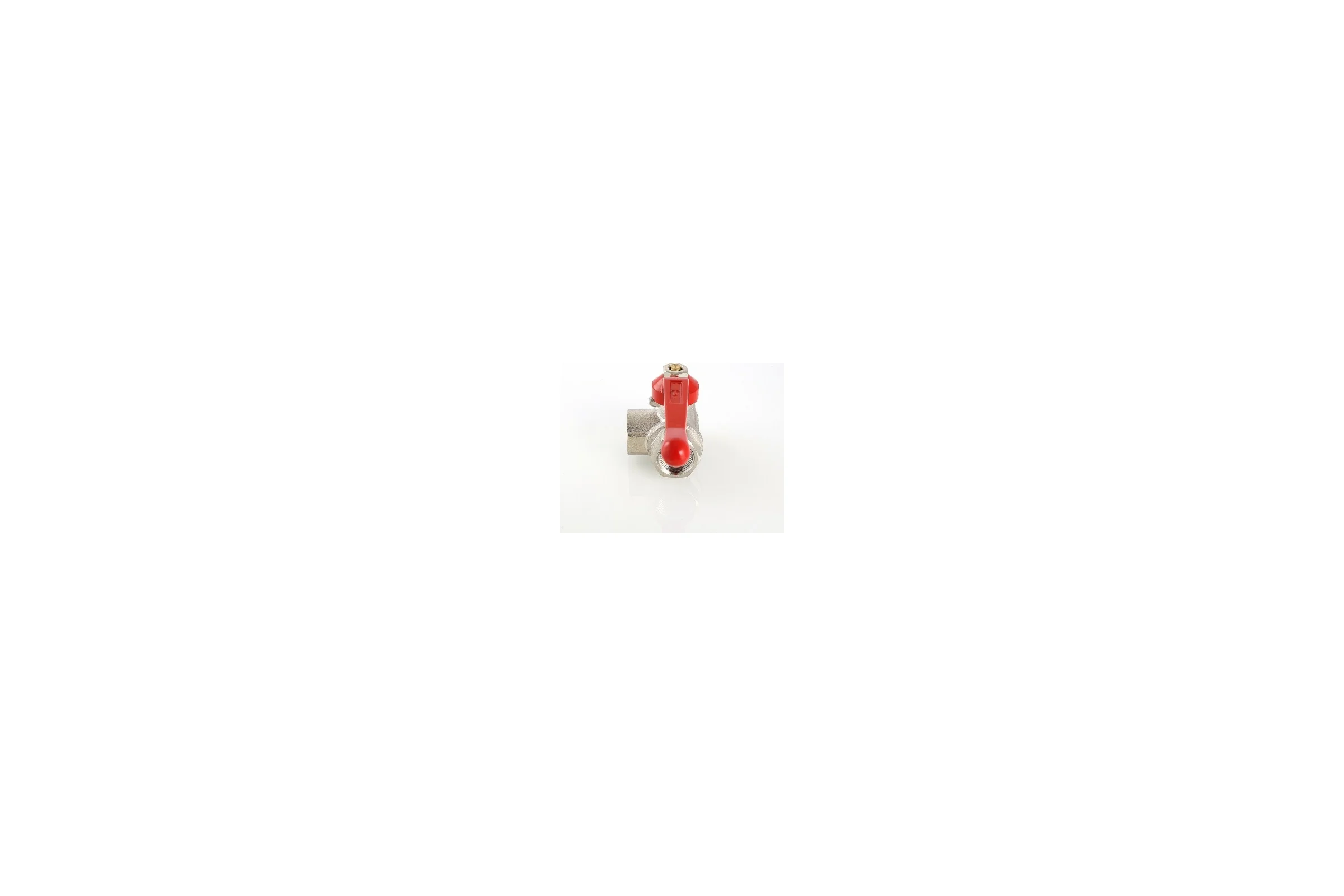 Шаровой трехходовой кран VALTEC, тип Т 3/4" вн.-вн.-вн. VT.361.N.05