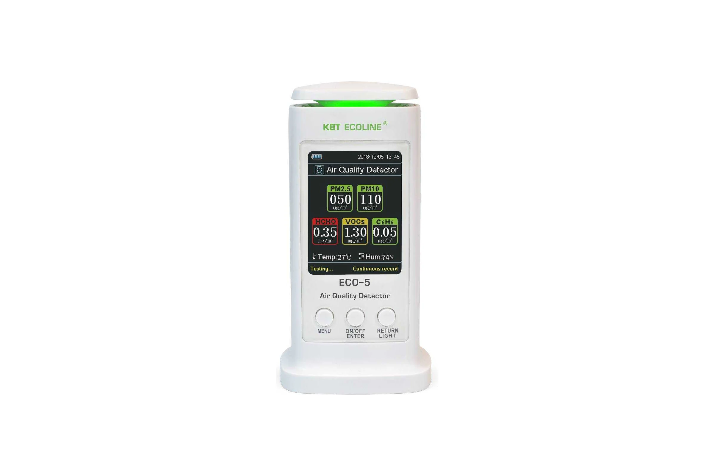Анализатор воздуха КВТ ECO-5 ECOLINE 79140