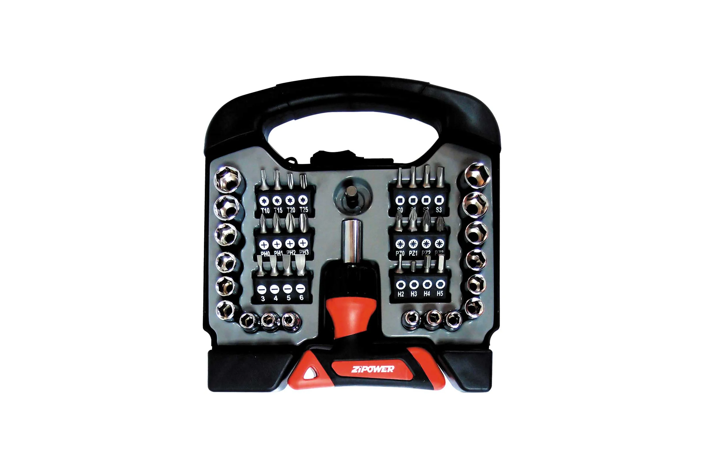 Набор инструмента Zipower 44 предмета PM5131