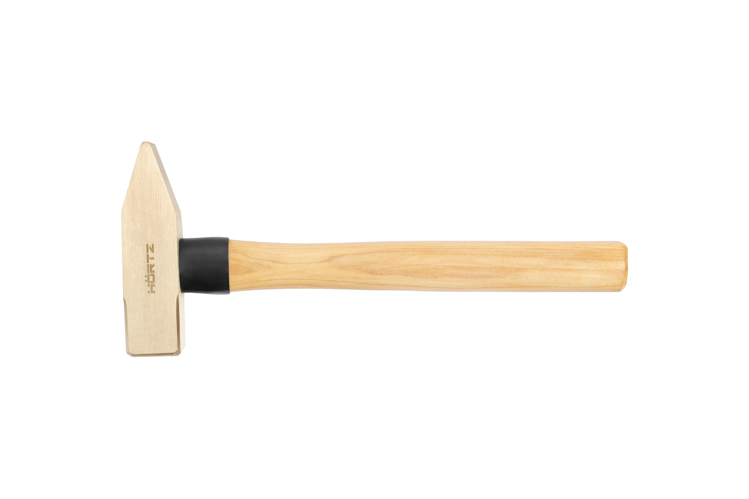 Молоток HORTZ сл. 0.8 кв/боек сплав AlCu искробезопасный с дер. рукояткой HOR 1098249