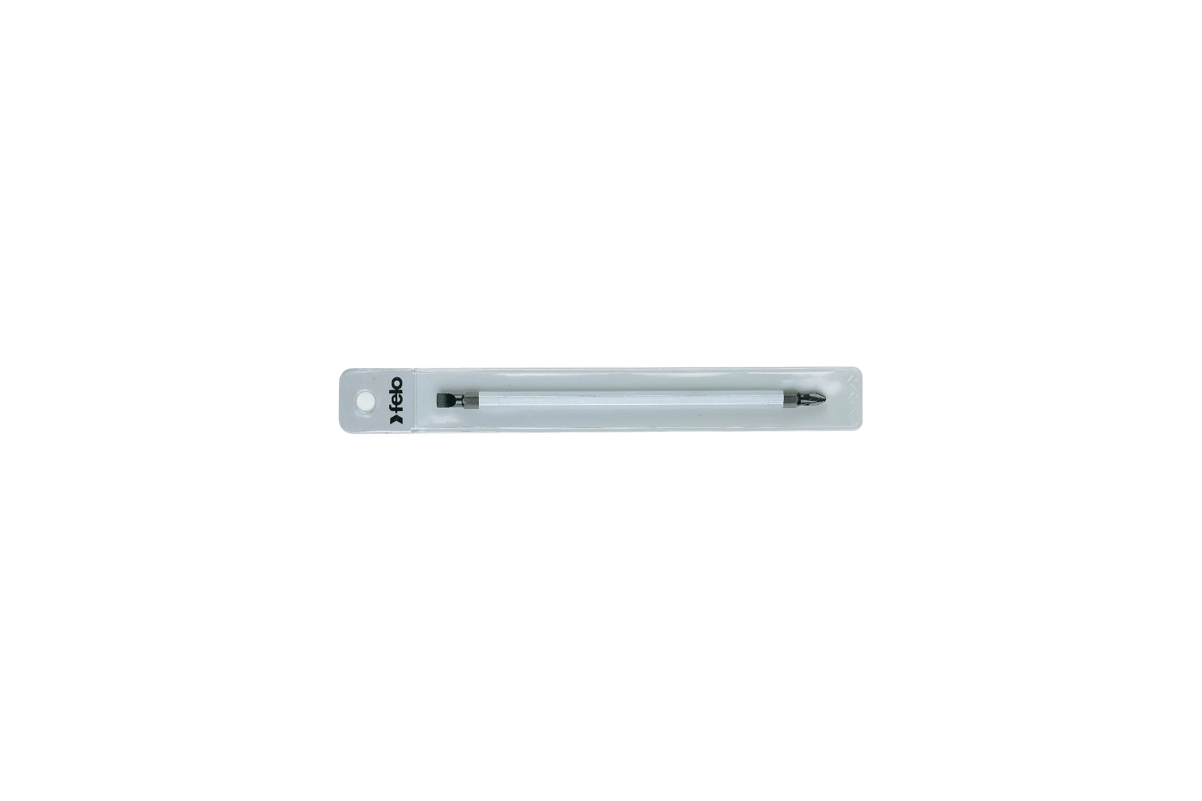 Бита двухсторонняя Industrial (PH1/SL4x0.8 мм; 160 мм) Felo 06210404