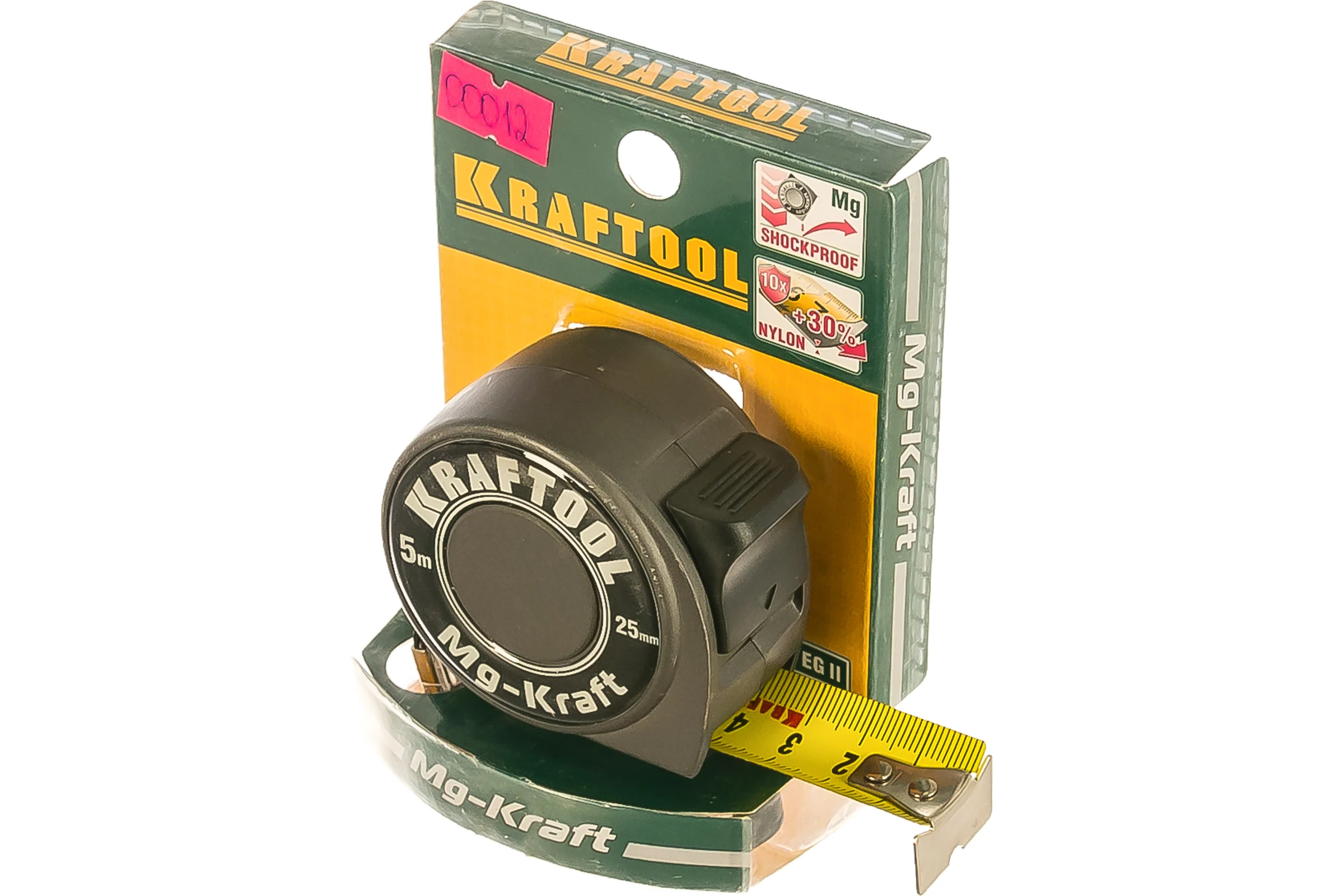 Рулетка Kraftool PRO MG-Kraft 5м/25мм 34129-05-25