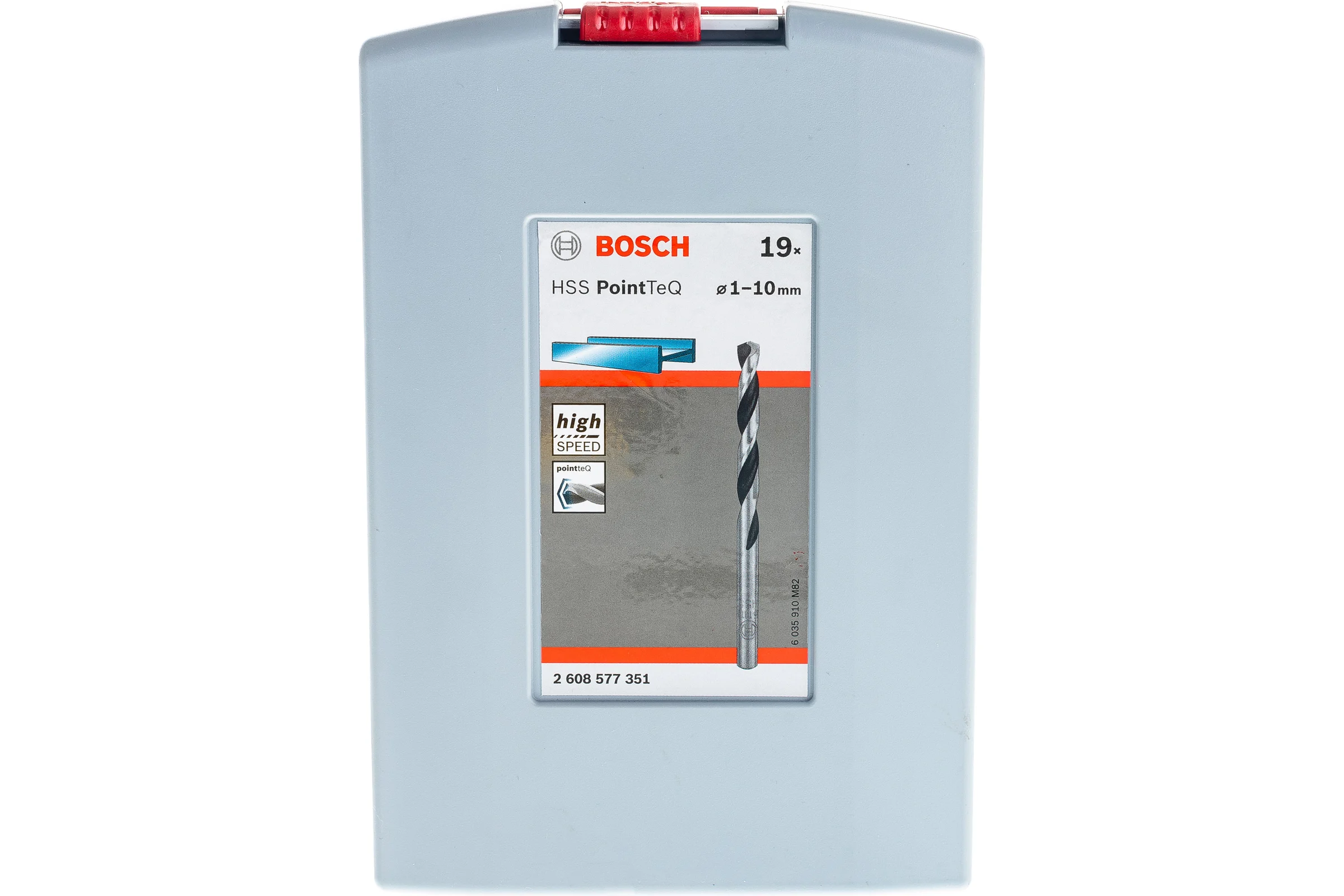 Набор Сверл PointTeQ 1-10 мм, 19 шт., ProBox Bosch 2608577351