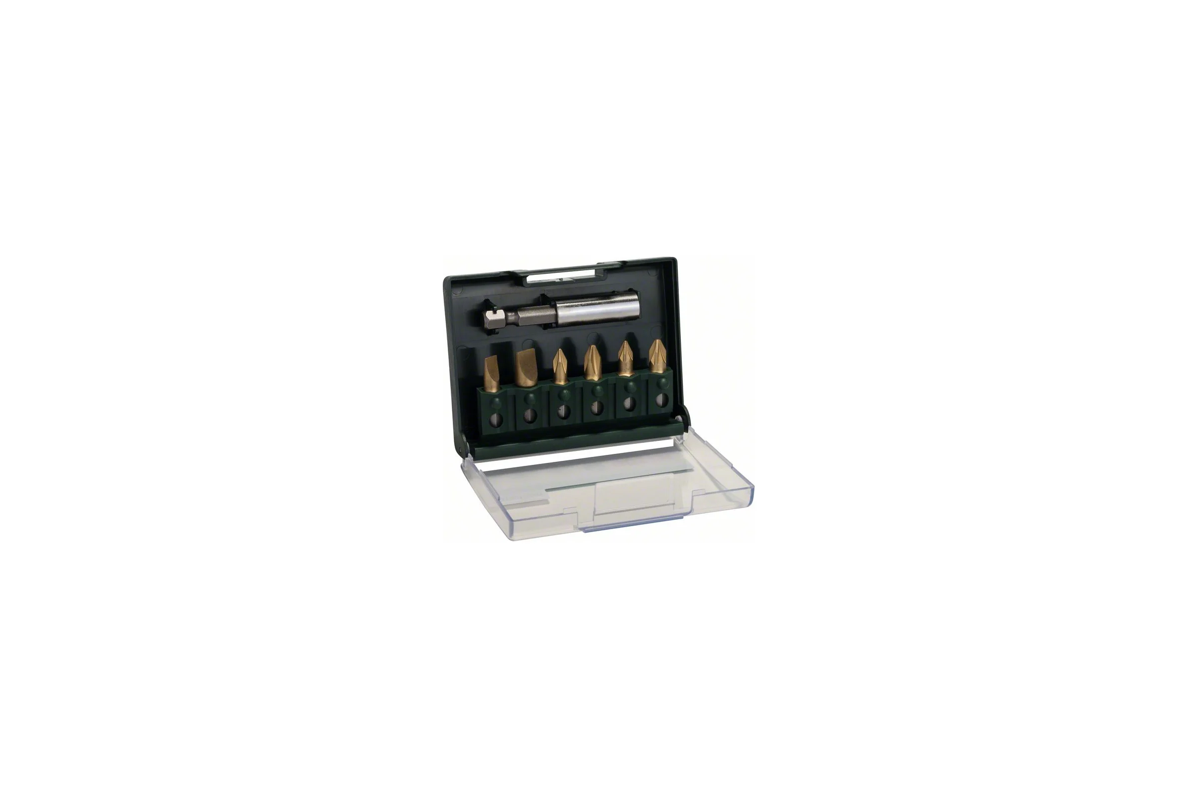 Биты 25 мм SL/PH/PZ+держатель TIN DIY Bosch 2609255985