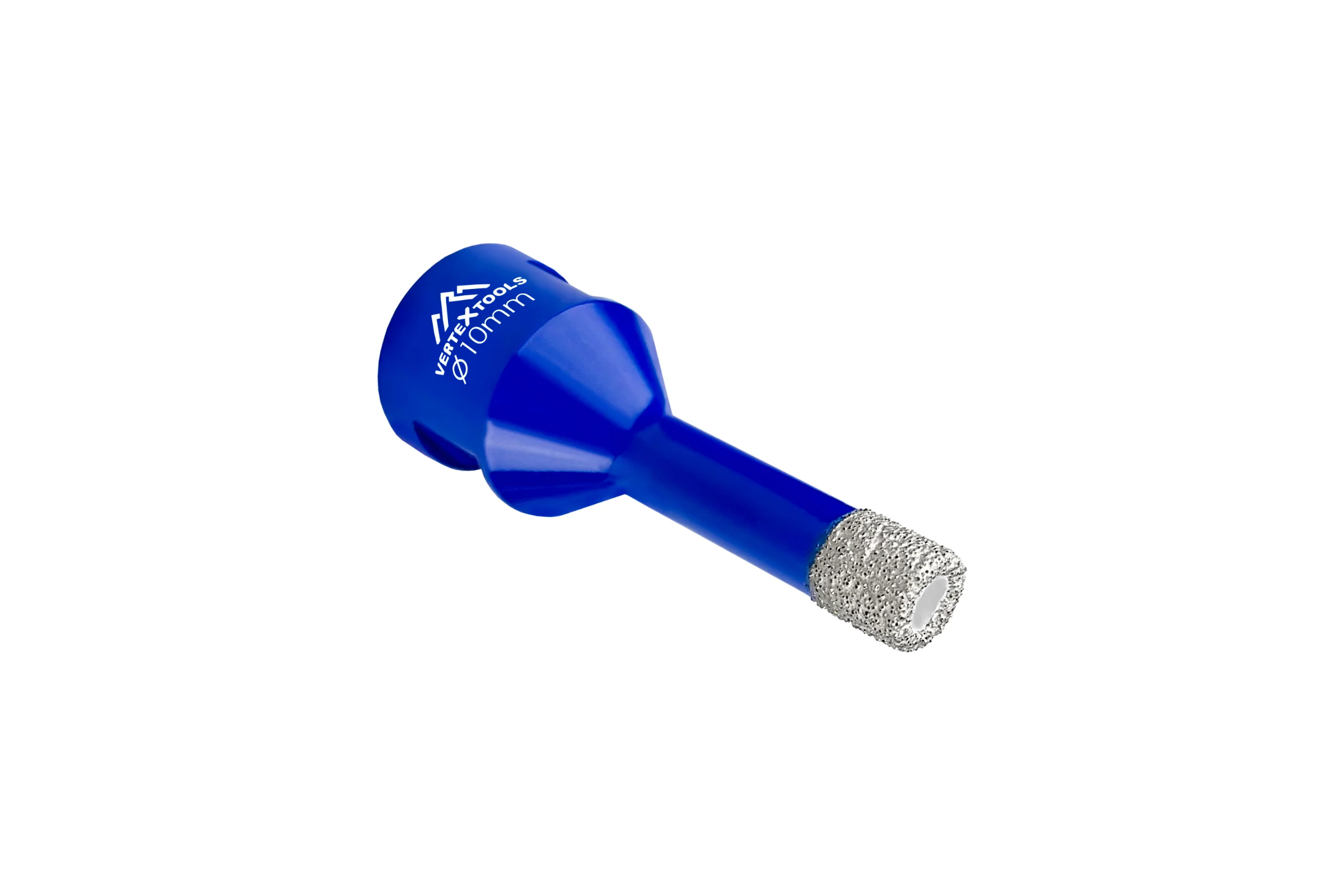 Коронка алмазная с техническим воском 10x35 мм для УШМ vertextools 333-10-35
