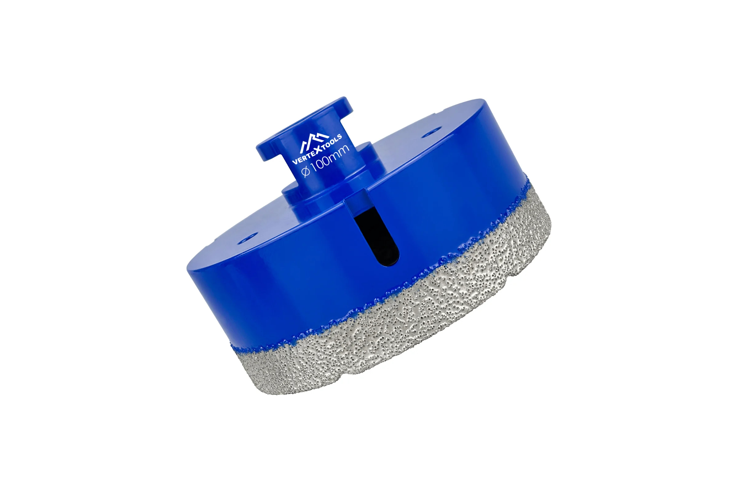 Коронка алмазная 100x35 мм для УШМ vertextools 333-100-35