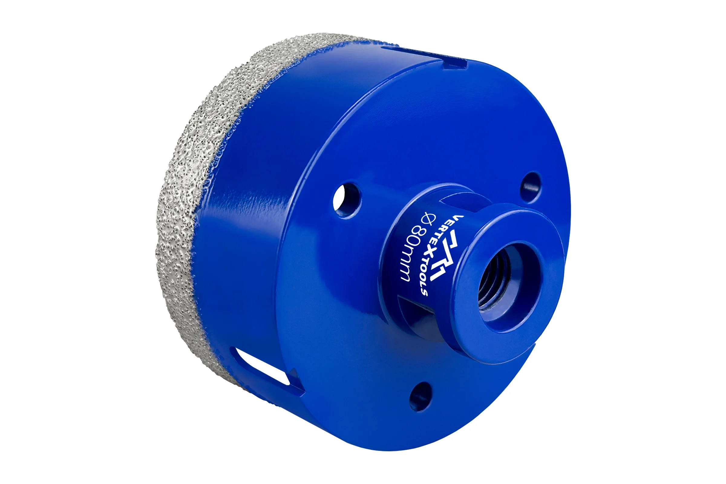 Коронка алмазная 80x35 мм для УШМ vertextools 333-80-35