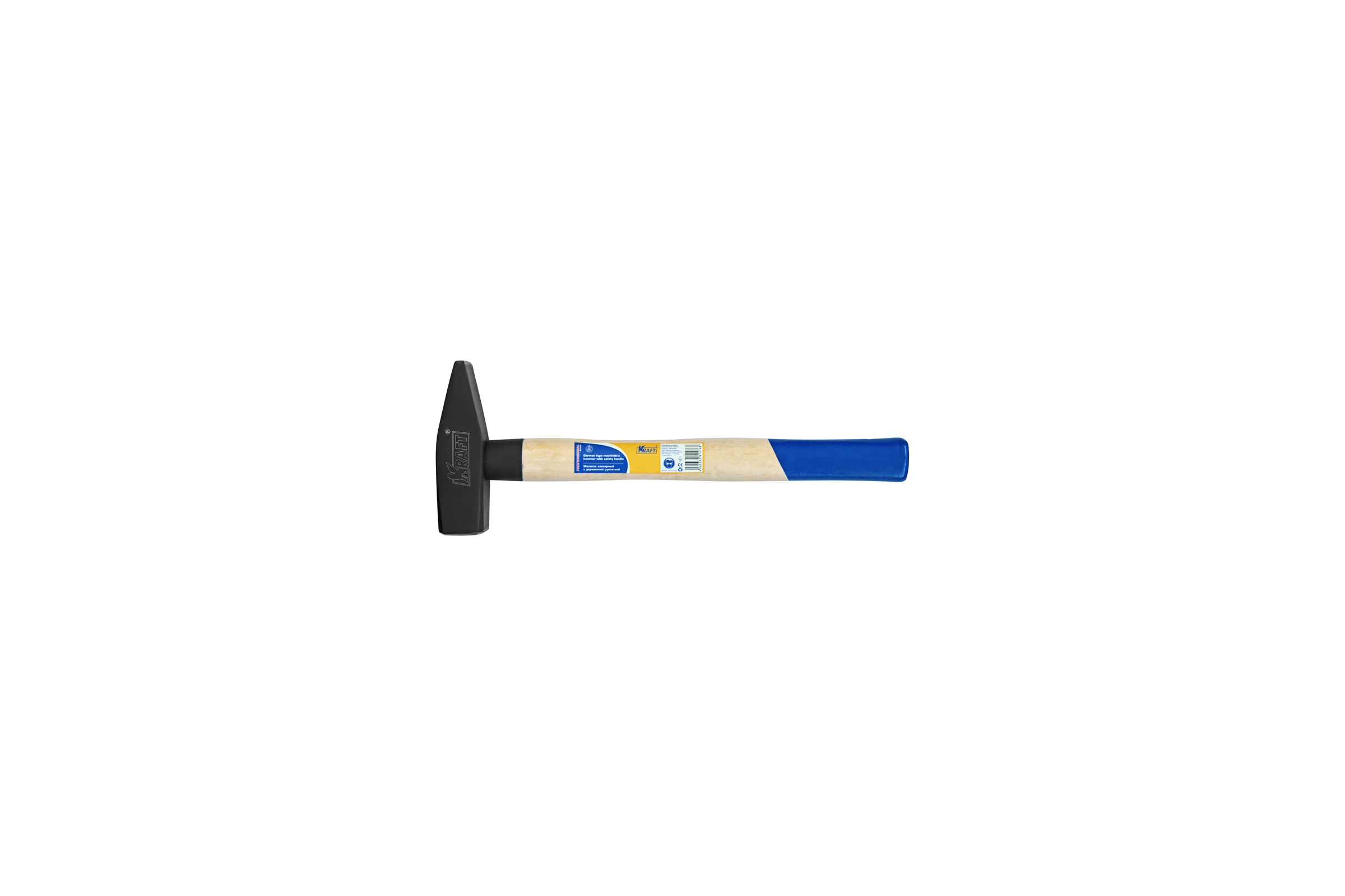 Слесарный молоток с деревянной рукояткой 1000 г KRAFT KT 700707