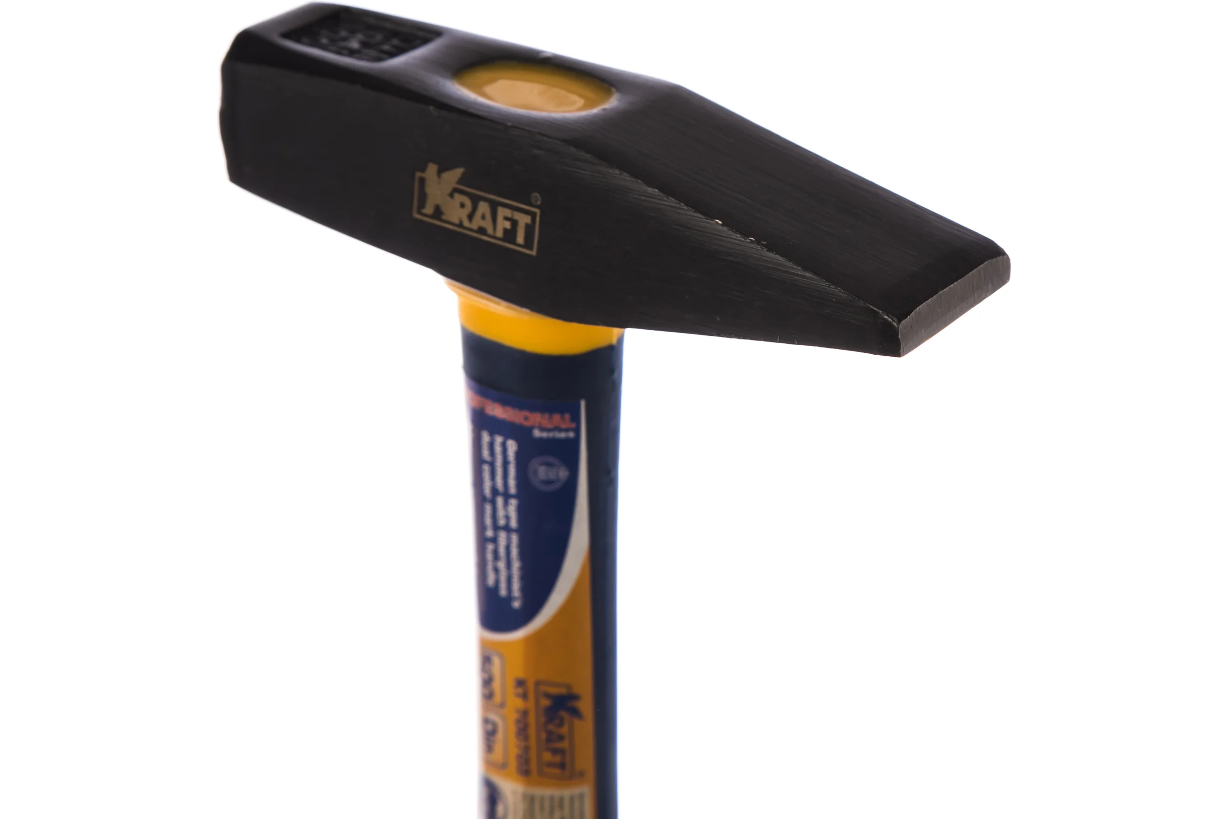 Слесарный молоток с фибергласовой рукояткой 500 г KRAFT KT 700703