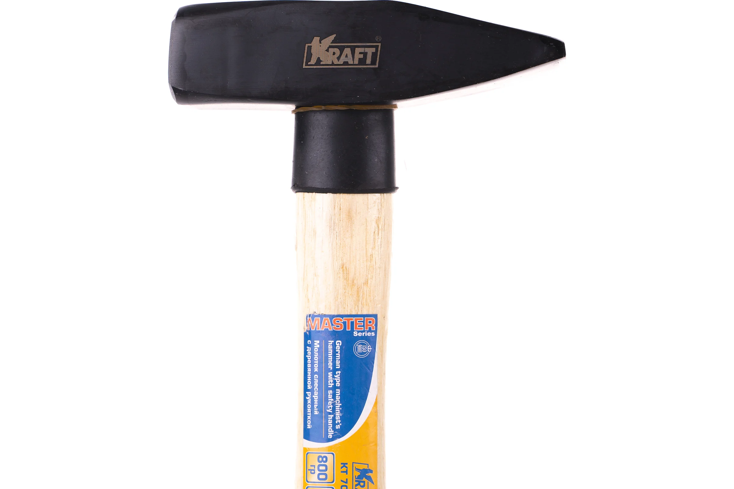 Слесарный молоток с деревянной рукояткой 800 г KRAFT KT 700701
