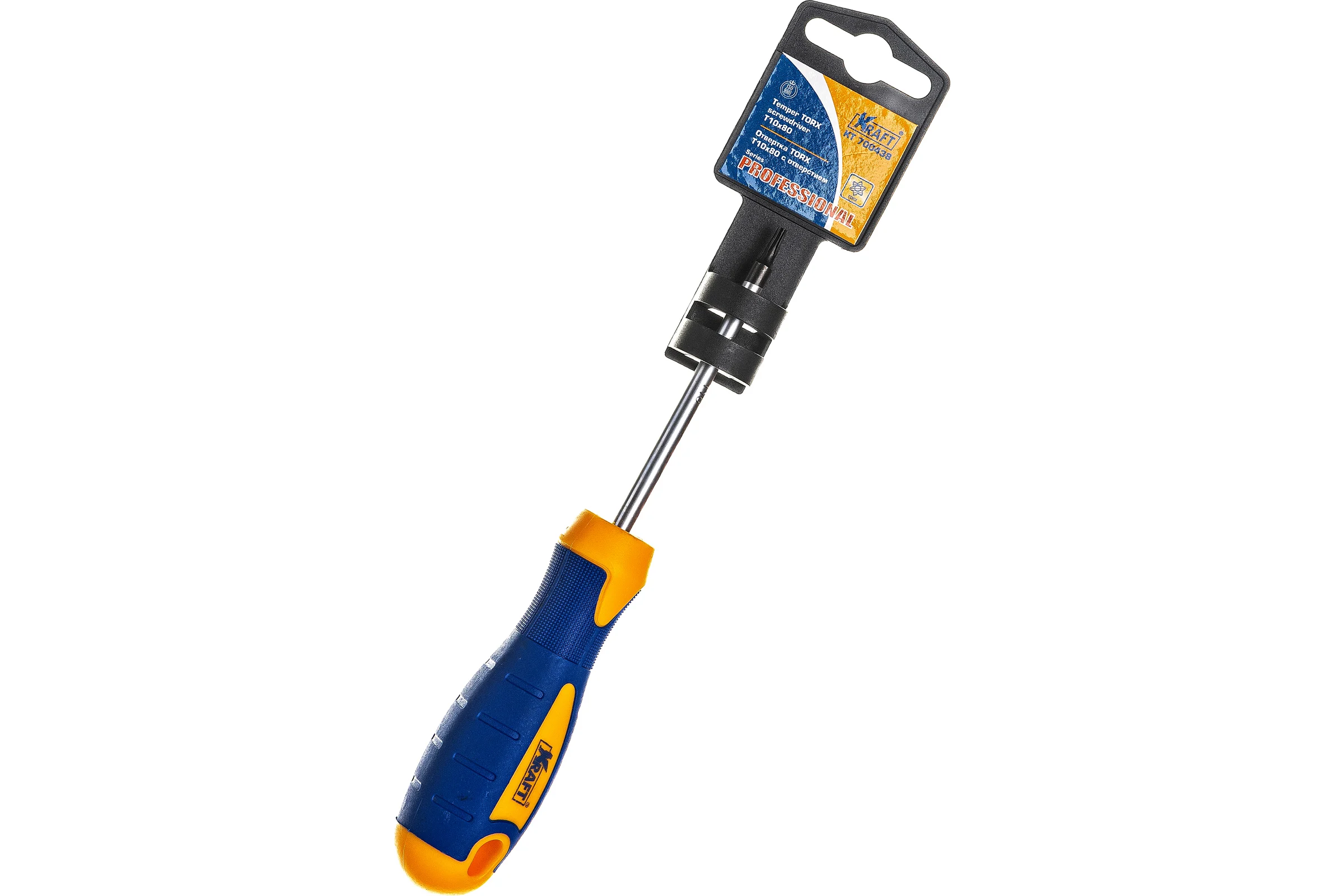 Отвертка KRAFT TORX Т10*80 KT 700438