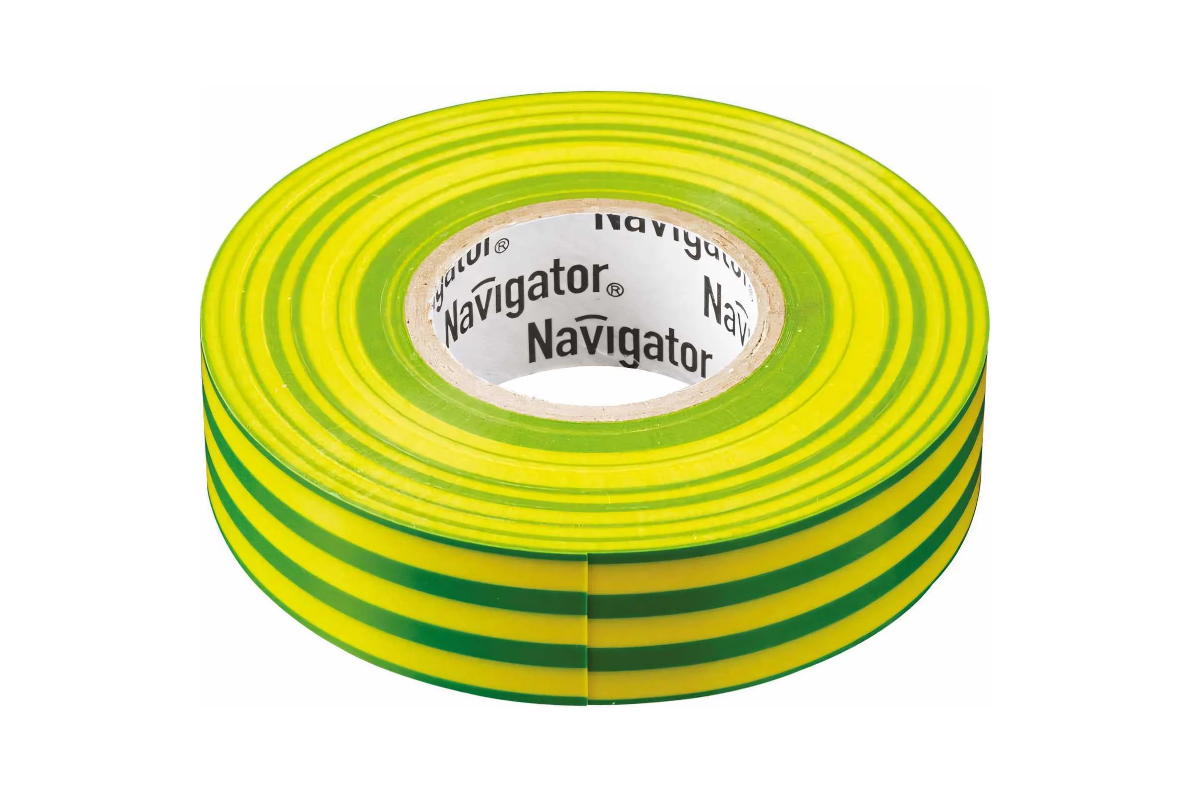 Изолента ПВХ Navigator 19х20м жел/зел. NIT-A19-20/YG 71115