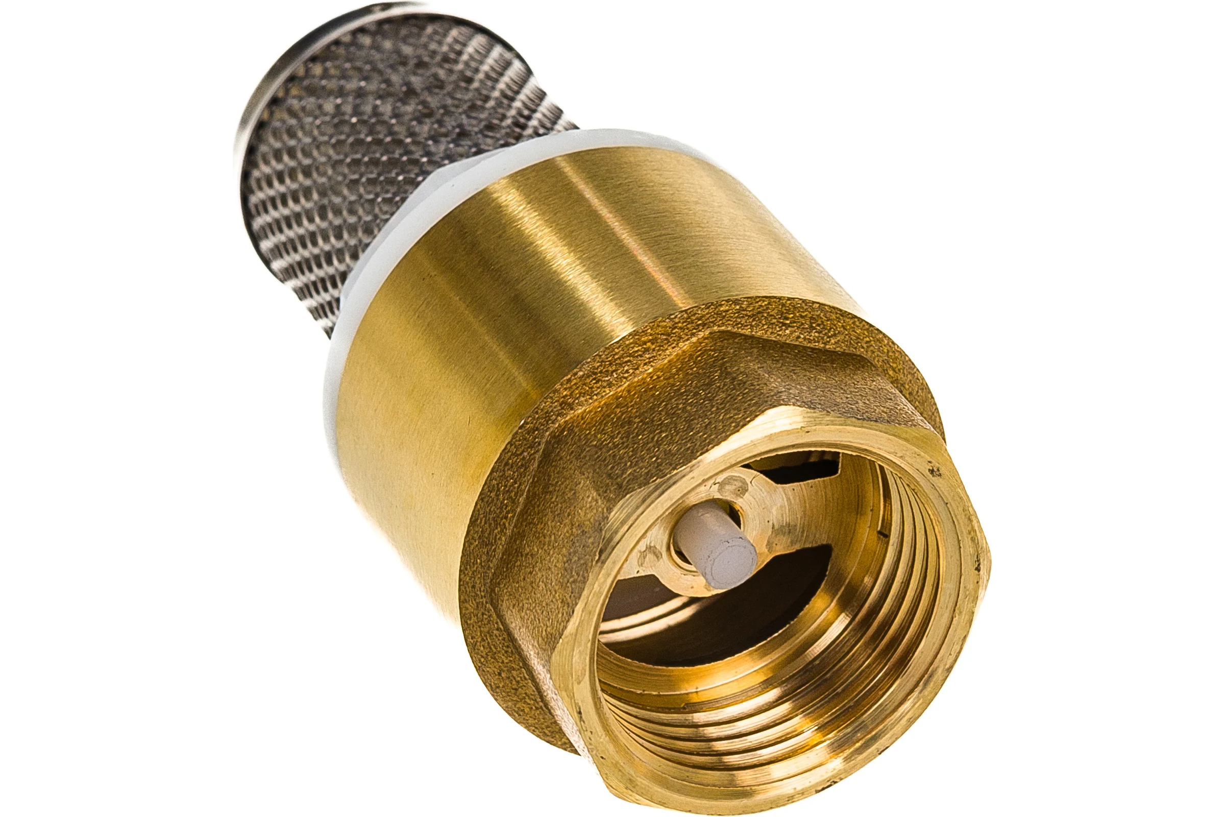 Обратный клапан с фильтром MasterProf 3/4", латунь ДС.020051