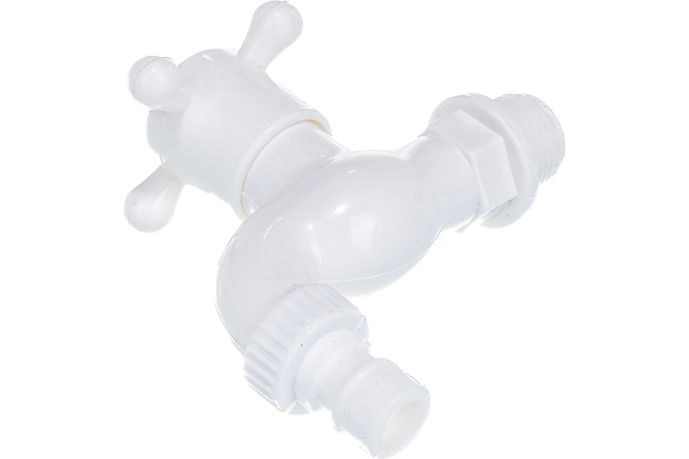 Водоразборный шаровой кран со штуцером MasterProf 1/2", пластик ДС.060141.ИМ