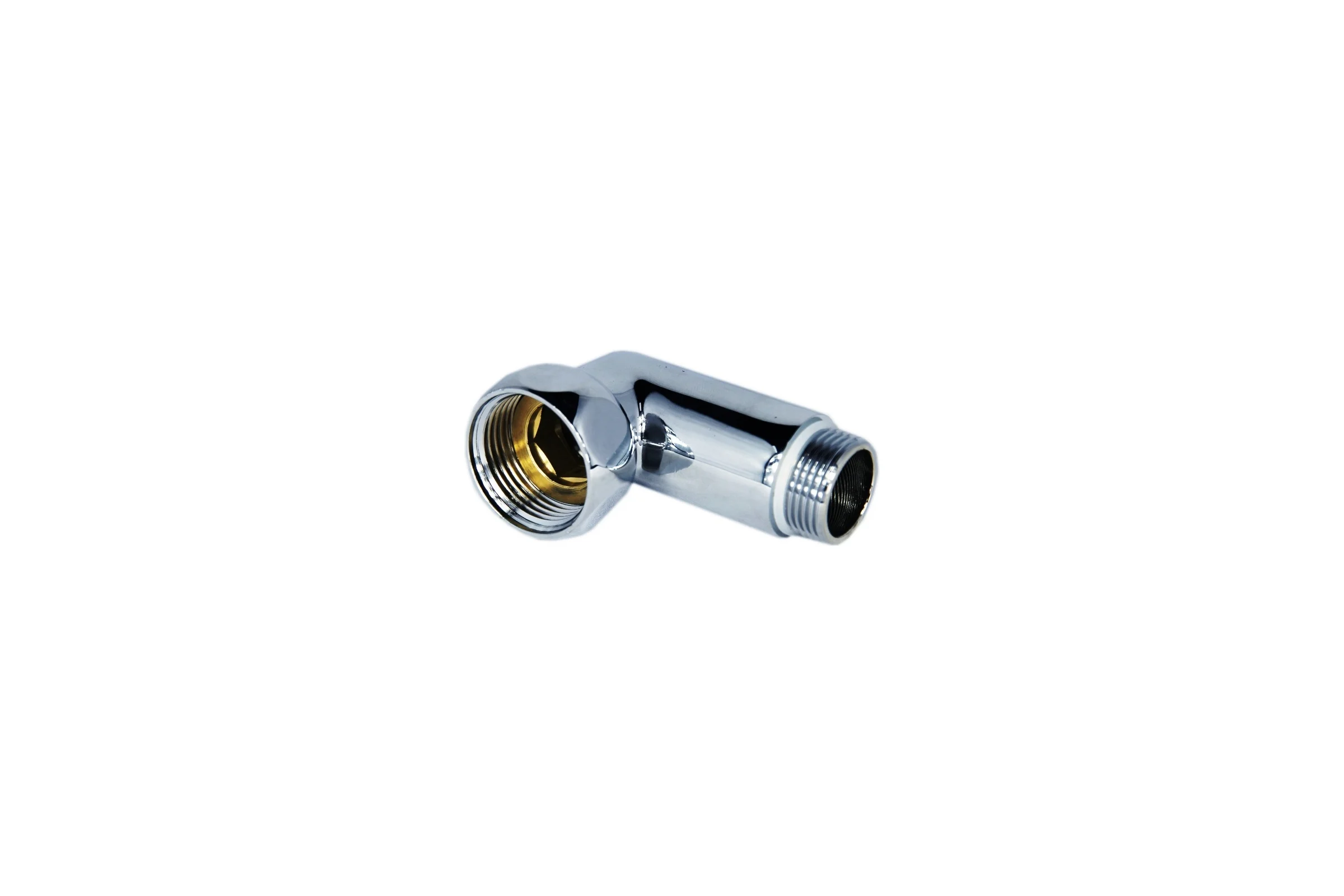 Угловое соединение для полотенцесушителя MasterProf 1" х 3/4" в/н хром ИС.050046