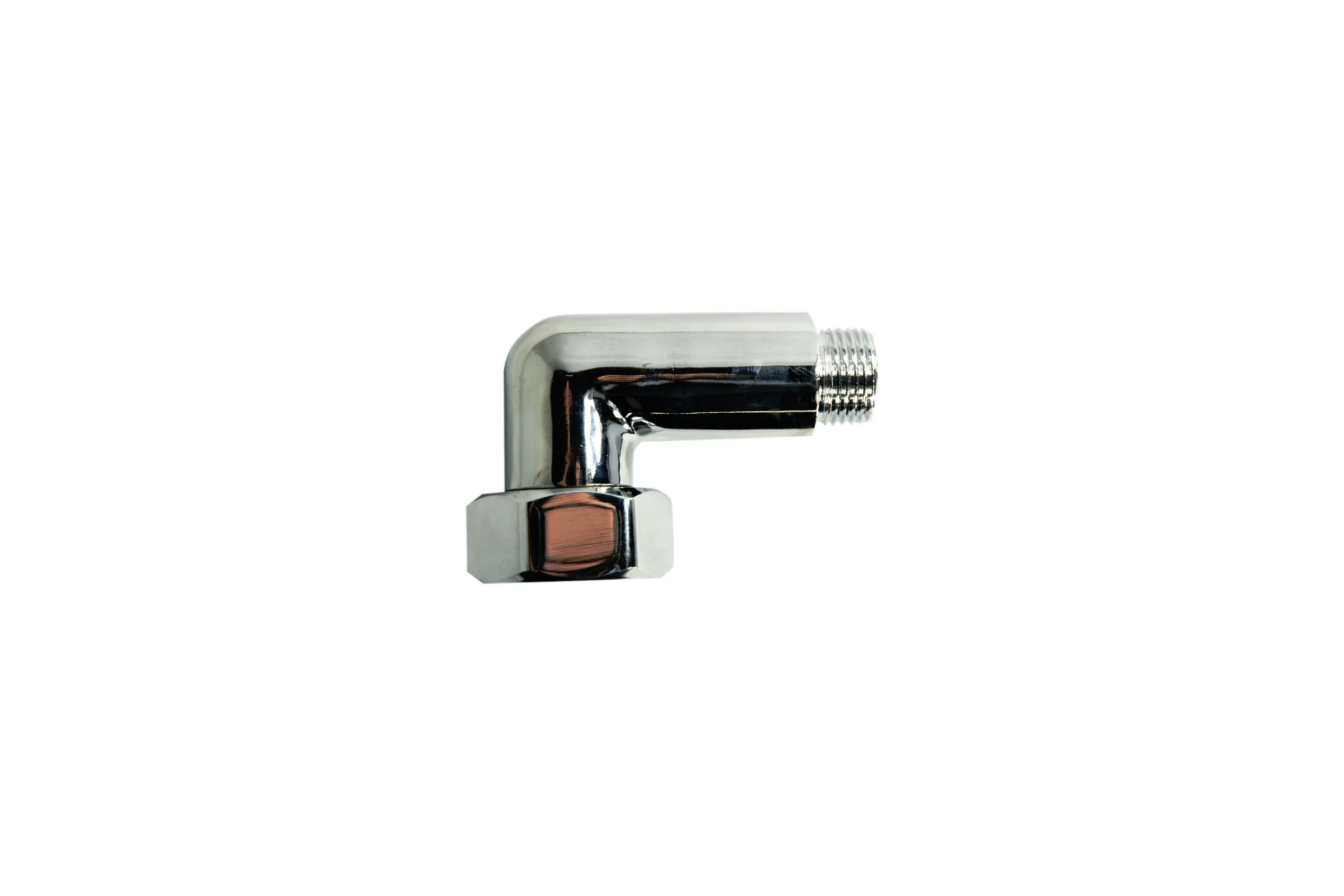 Угловое соединение для полотенцесушителя MasterProf 1" х 1/2" в/н хром ИС.050045