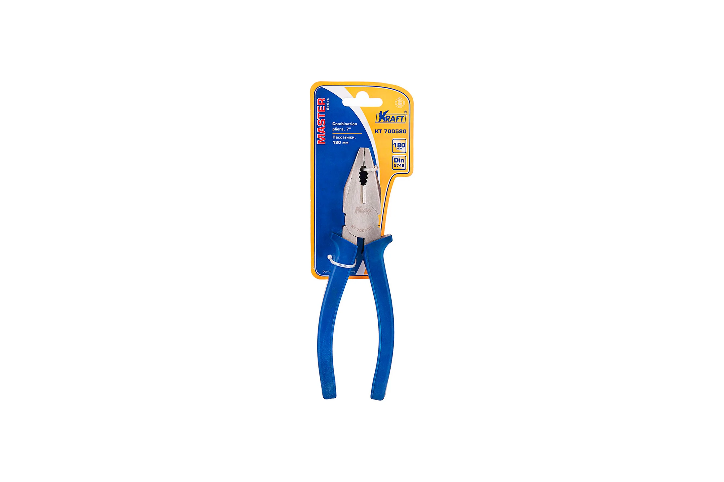 Комбинированные пассатижи 180 мм KRAFT Master KT 700580