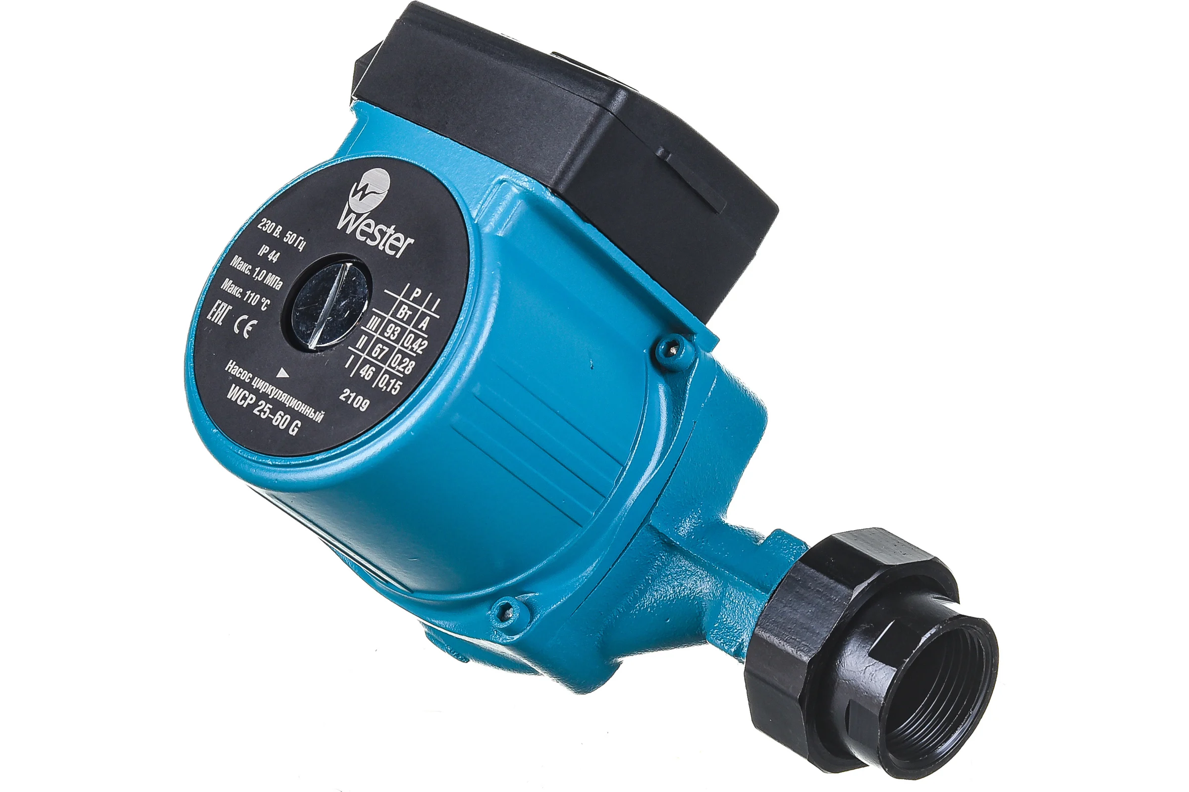 Циркуляционный насос Wester WCP 25-60G с гайками 0-18-0030