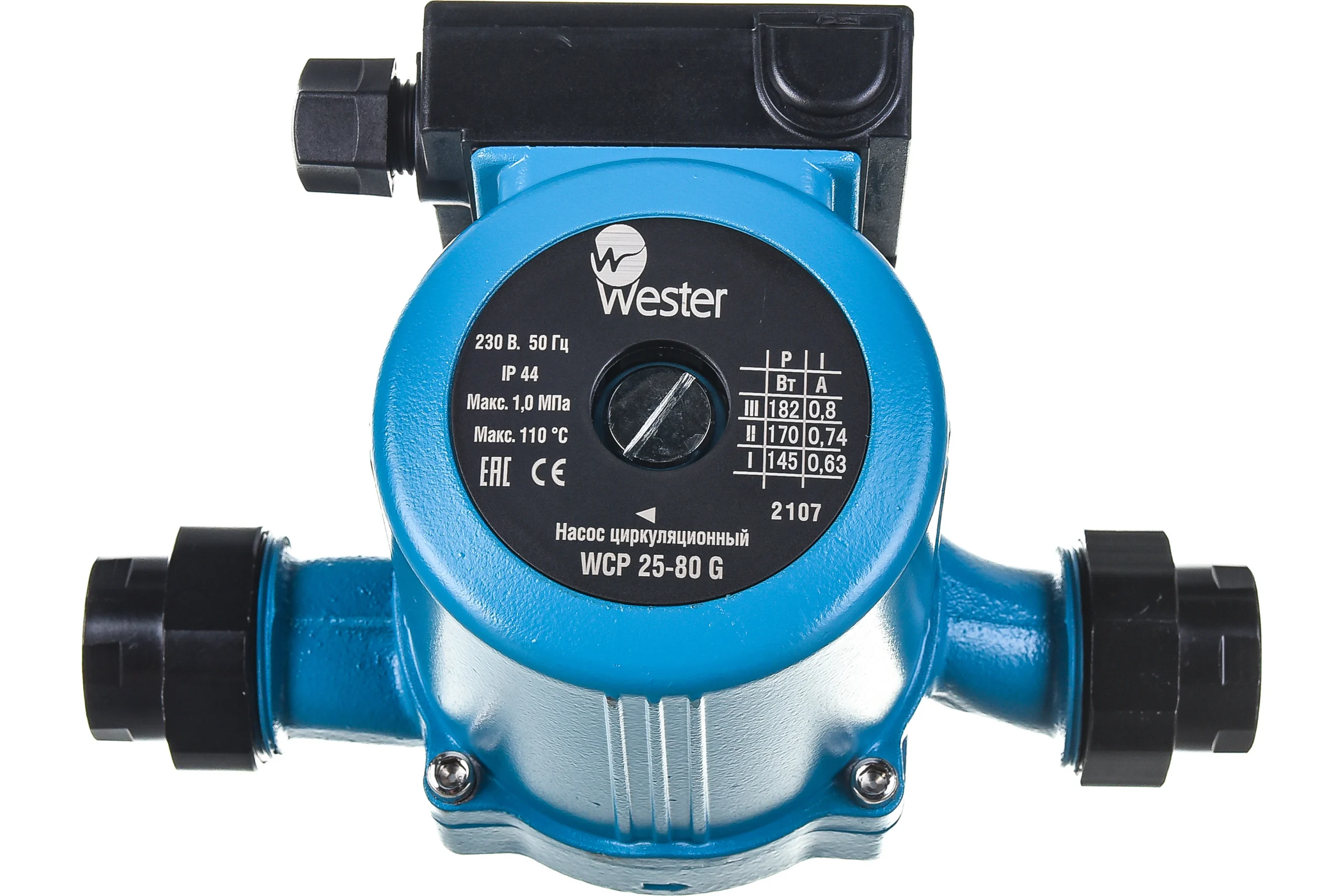 Циркуляционный насос Wester WCP 25-80G с гайками 0-18-0050