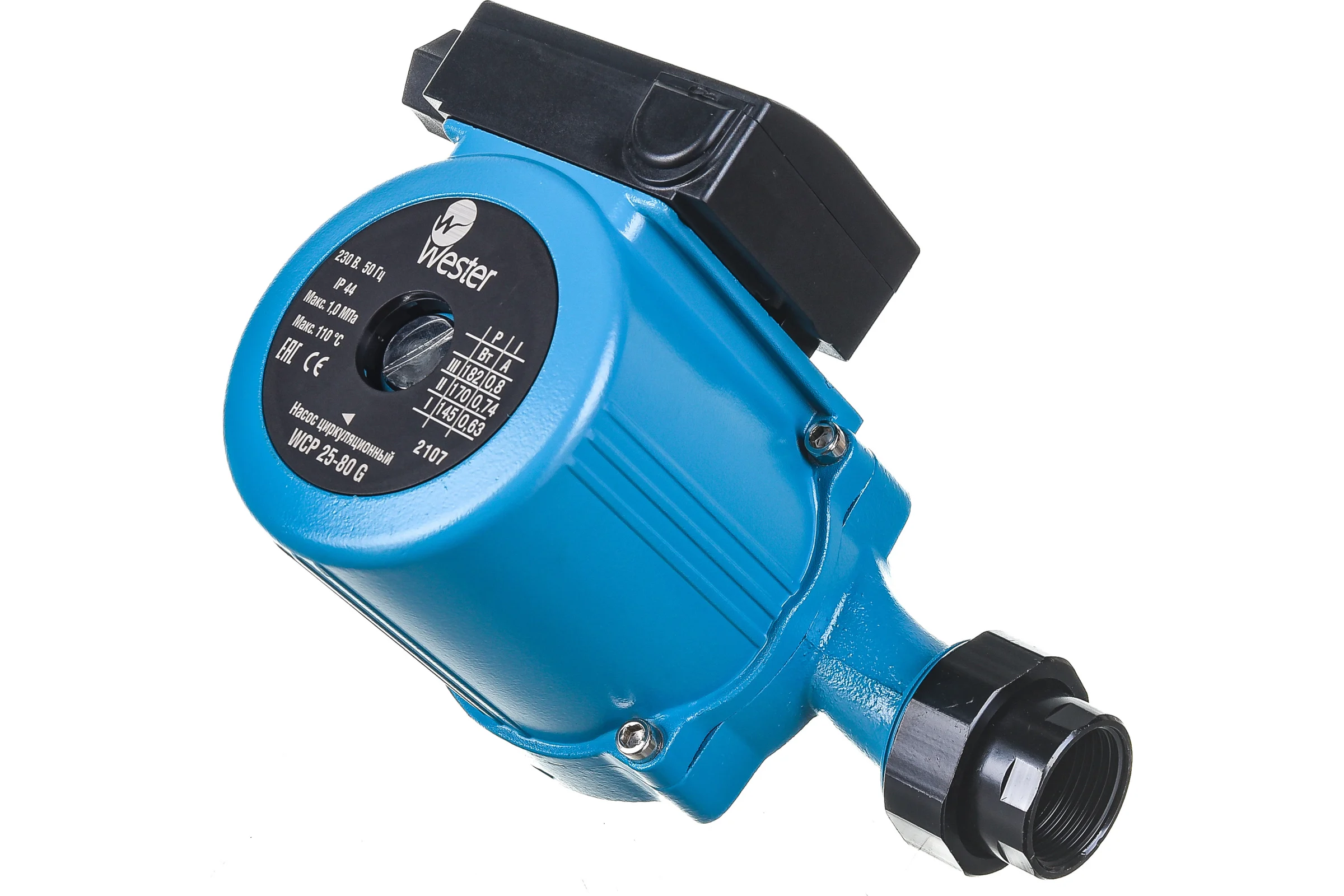 Циркуляционный насос Wester WCP 25-80G с гайками 0-18-0050