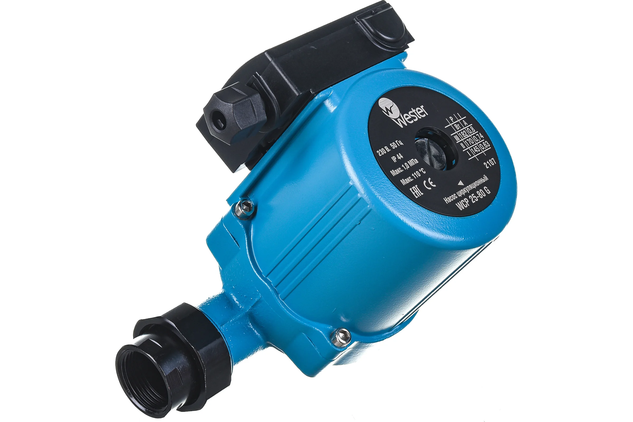 Циркуляционный насос Wester WCP 25-80G с гайками 0-18-0050