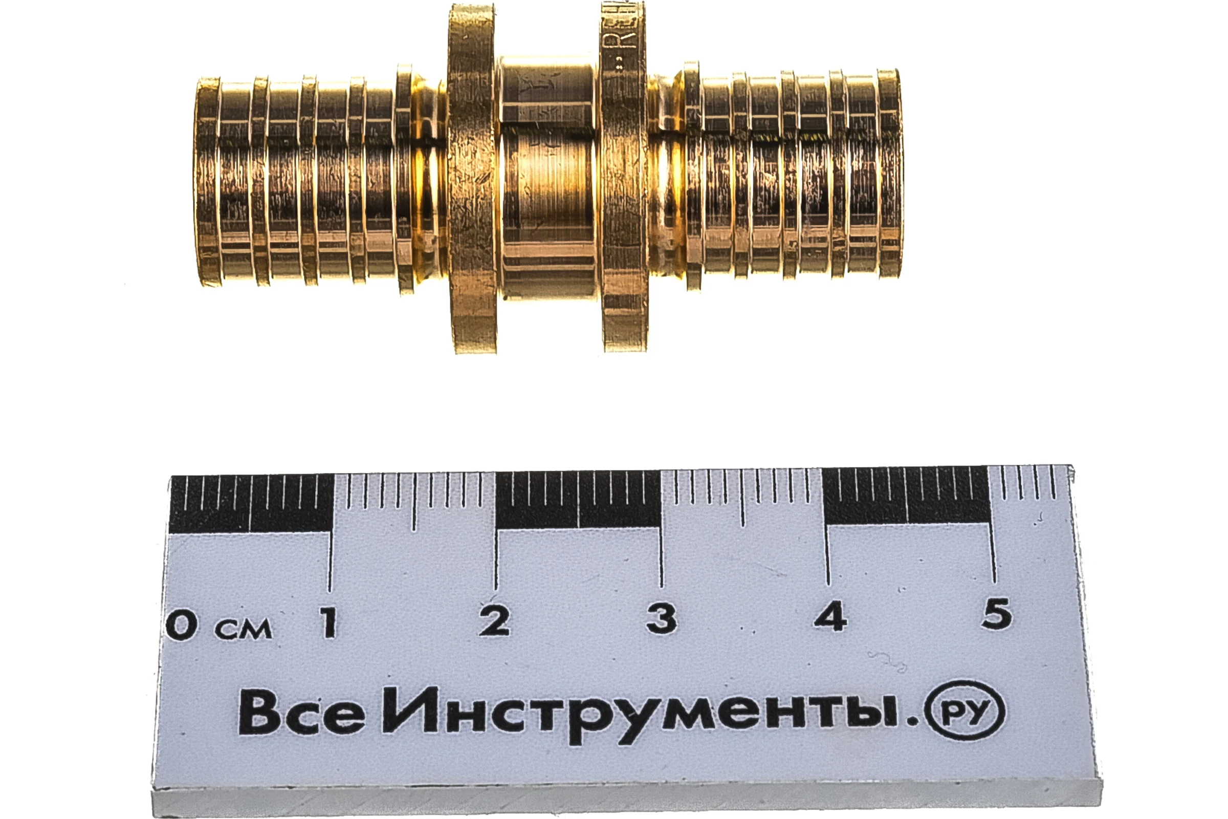 Равнопроходная муфта Rehau 16 16 бронза RX 13777121001
