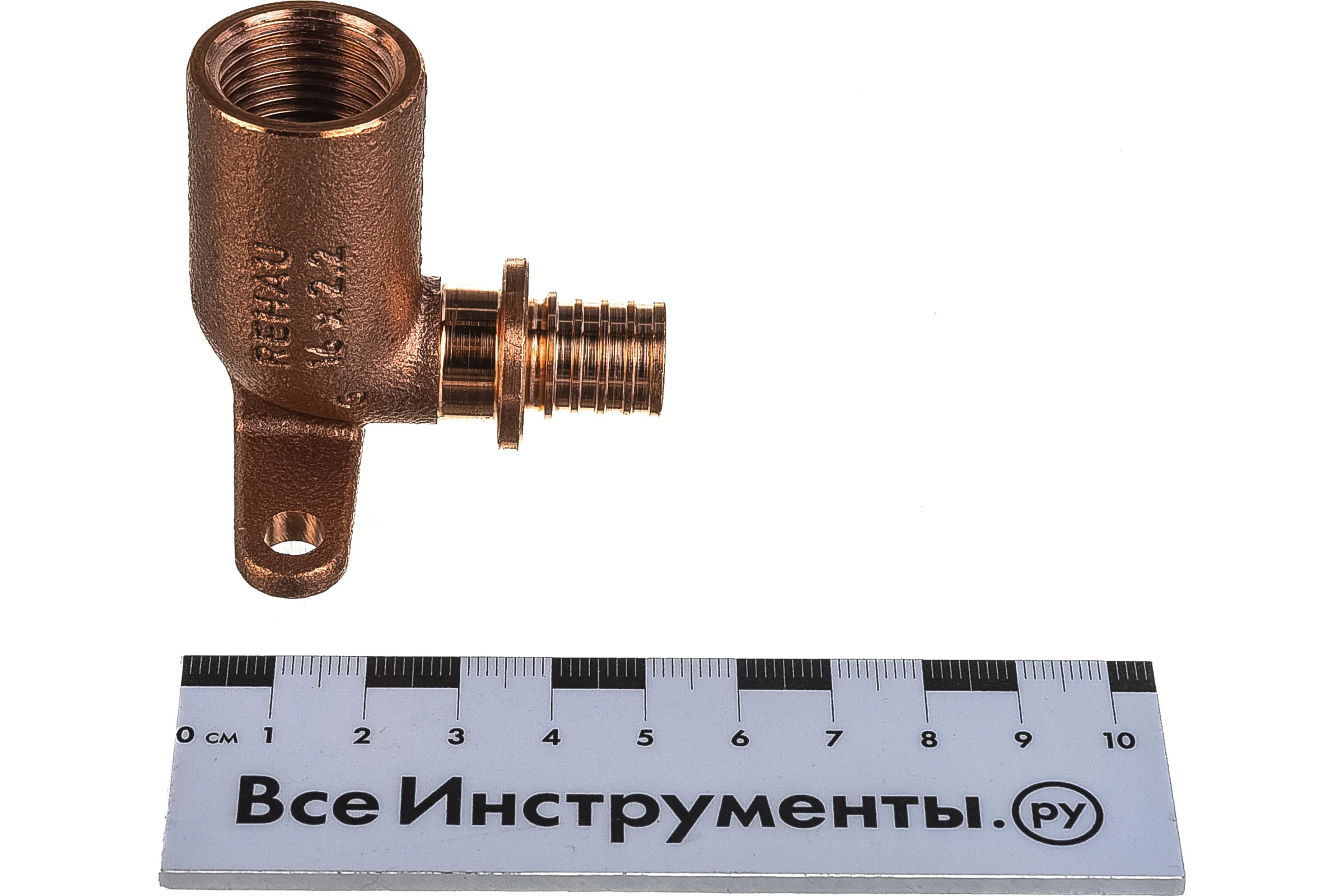 Настенный угольник Rehau В 16 1/2 бронза RX+ длинный 14563621001