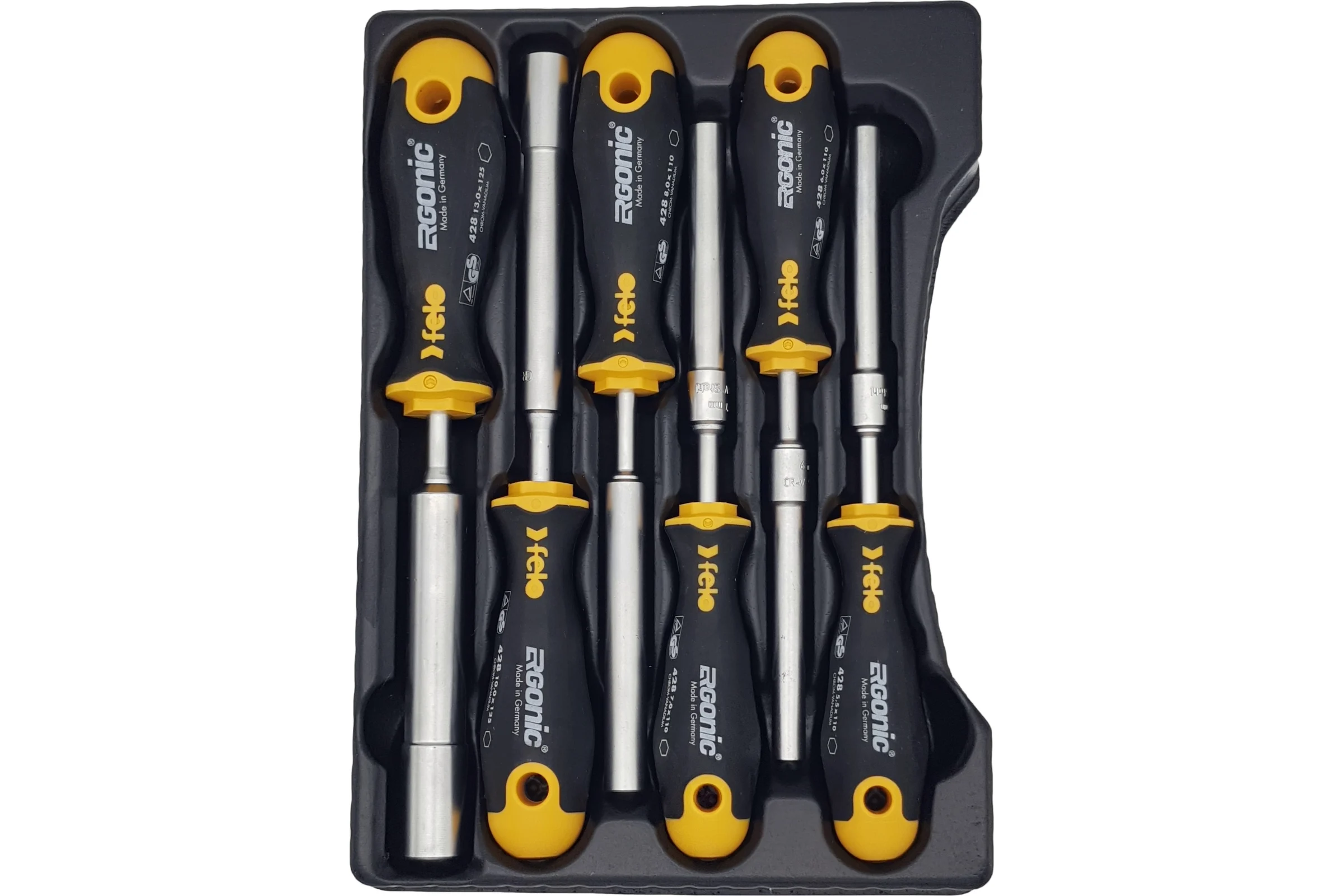 Набор отверток M-TECH Felo Ergonic в кейсе, 6 шт 42810636