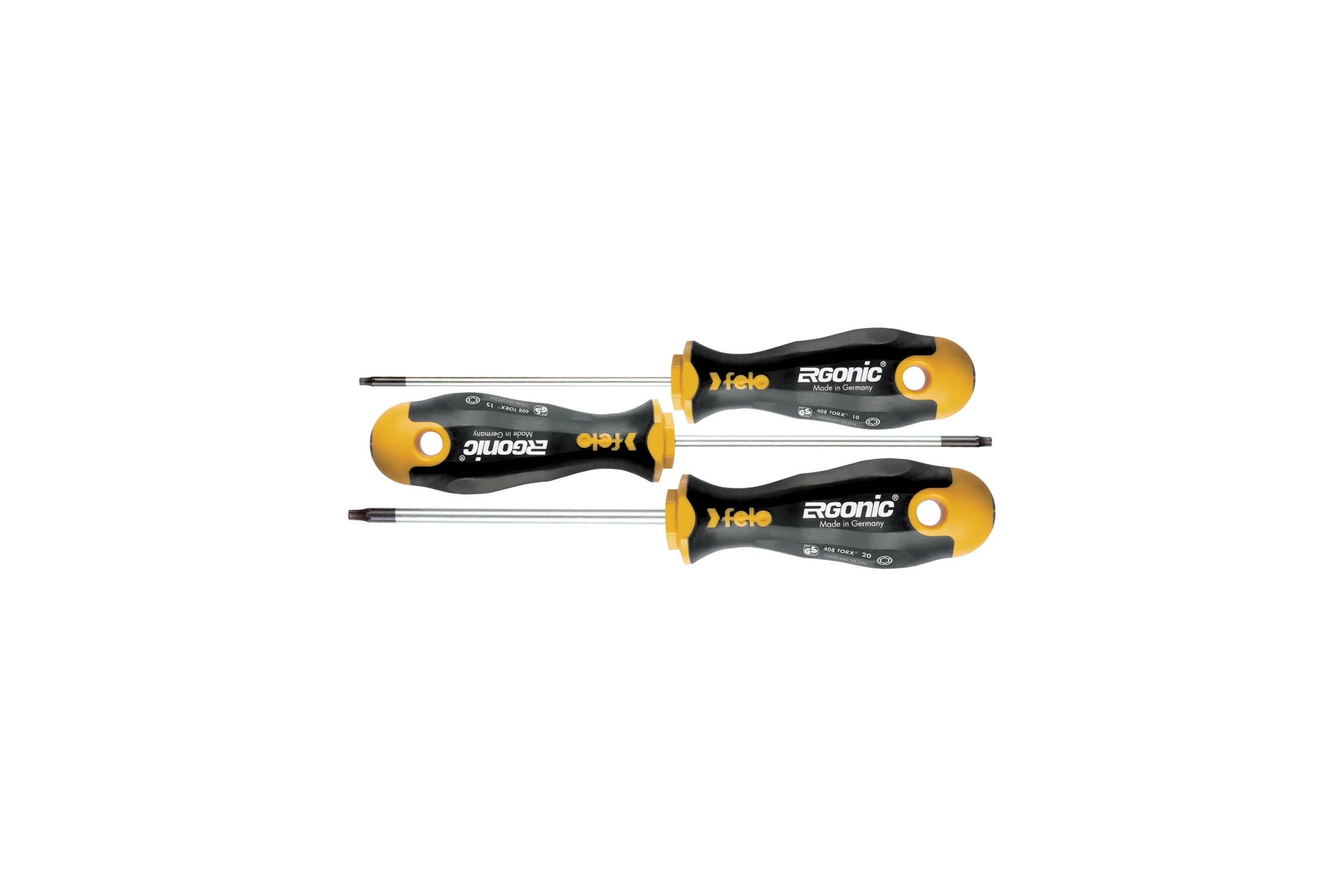 Набор отверток Tx Ergonic, 3 шт Felo 40893148