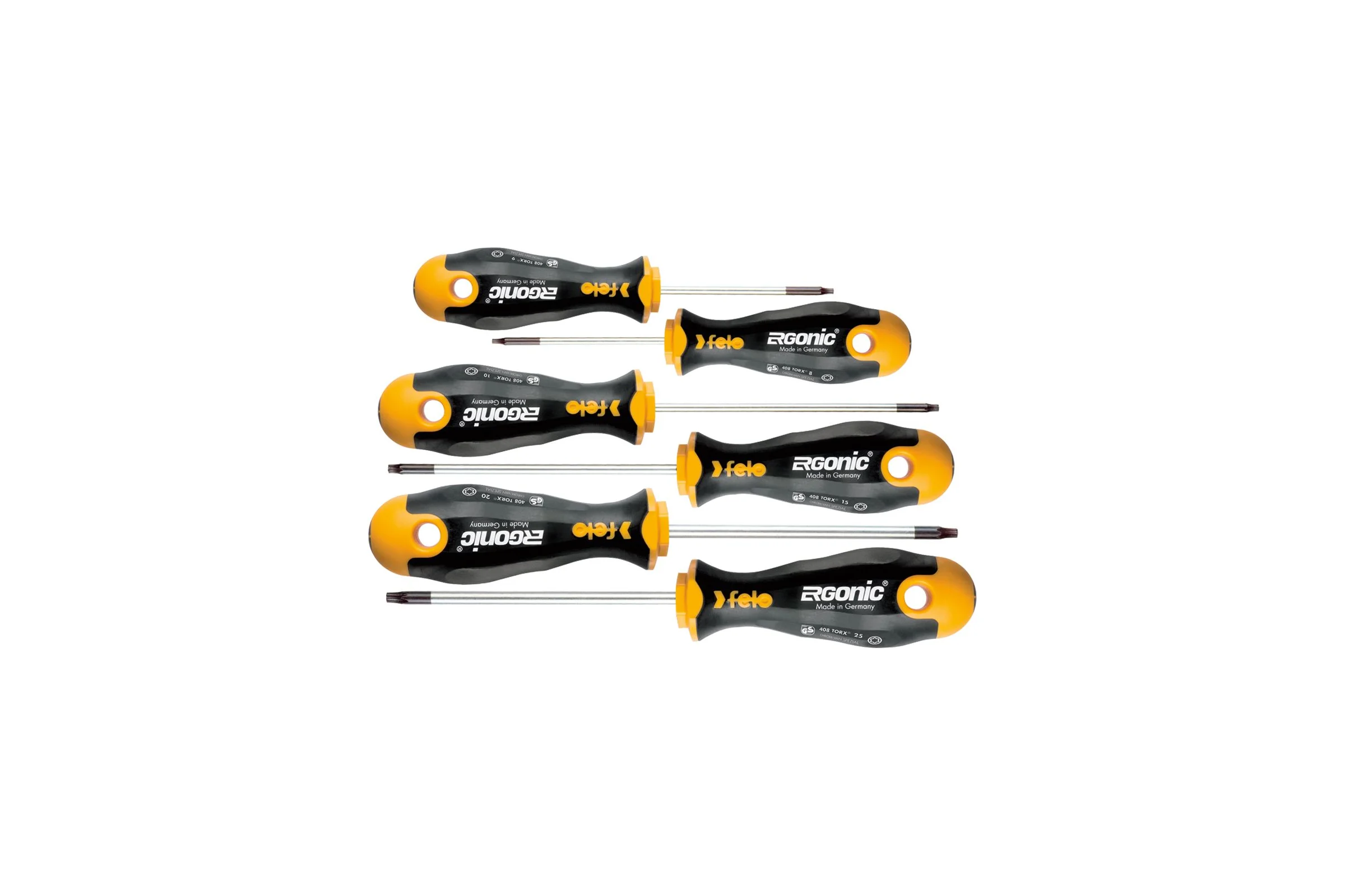 Набор отверток Tx Felo Ergonic, 6 шт 40896148