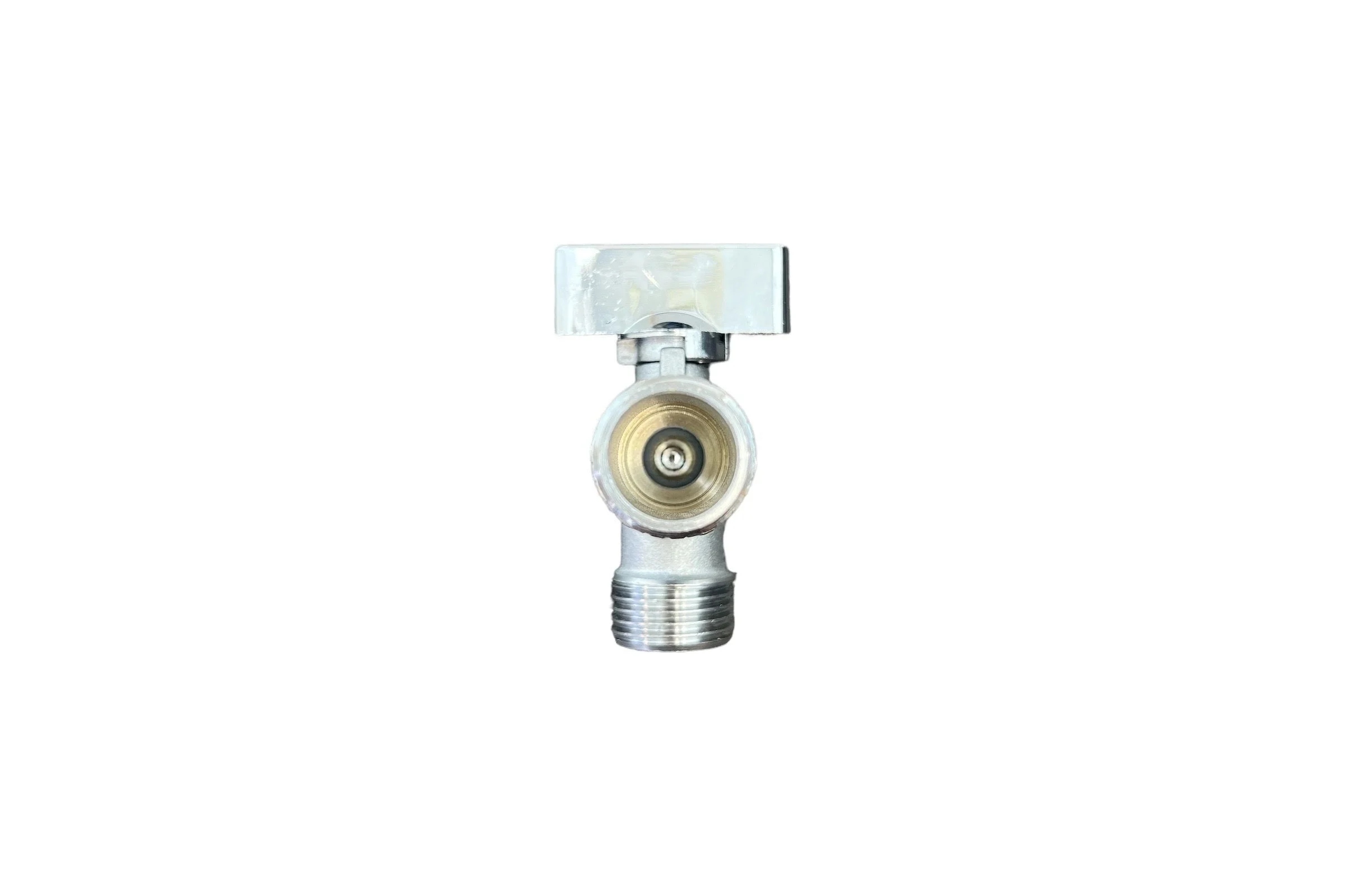 Шаровой кран шаровый GRIALE угловой 1/2" нр x 1/2" нр наружная-наружная резьба A151