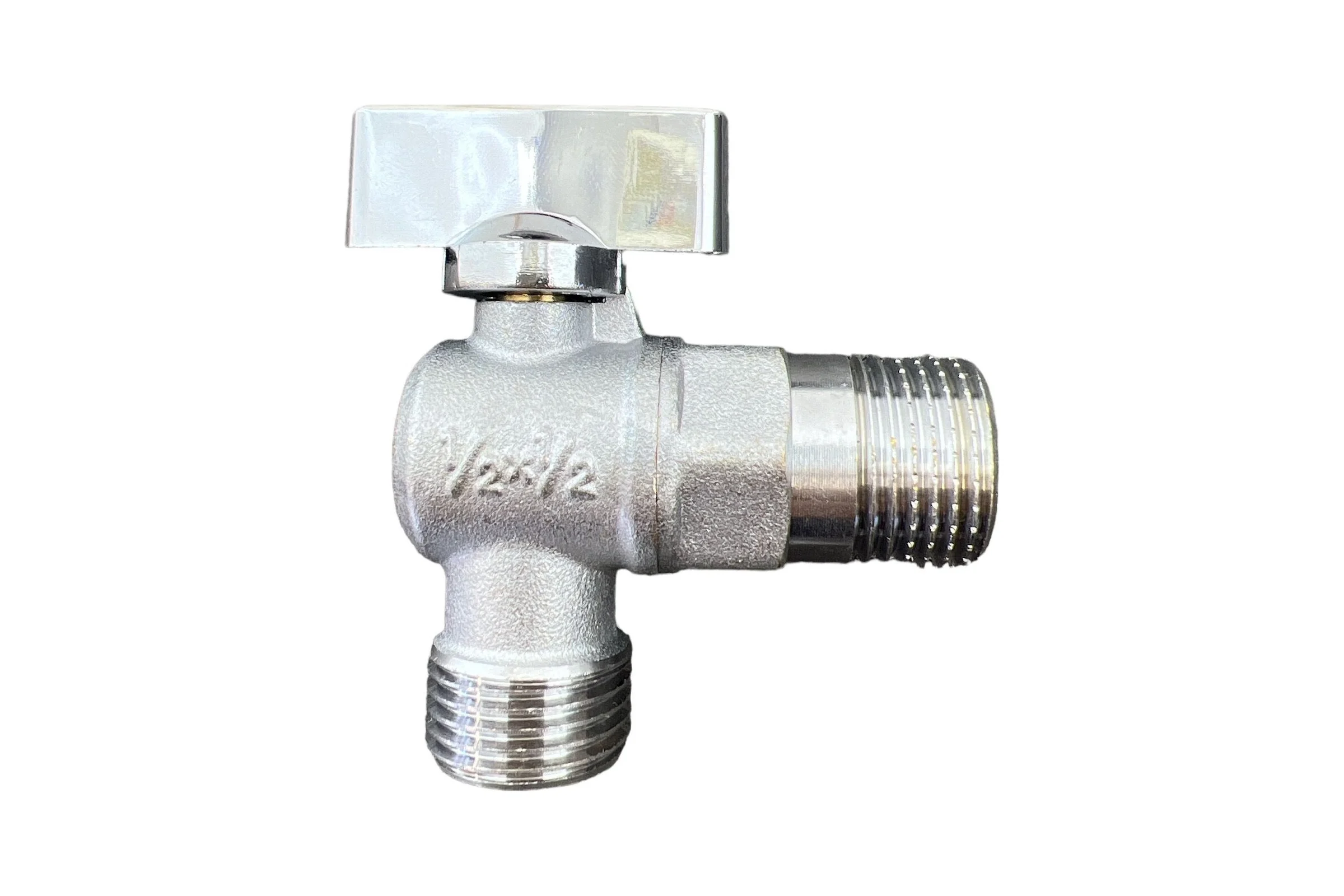 Шаровой кран шаровый GRIALE угловой 1/2" нр x 1/2" нр наружная-наружная резьба A151
