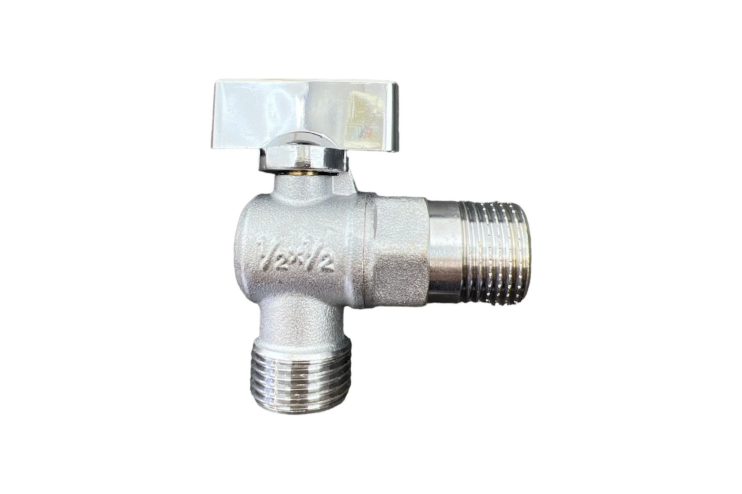 Шаровой кран шаровый GRIALE угловой 1/2" нр x 1/2" нр наружная-наружная резьба A151