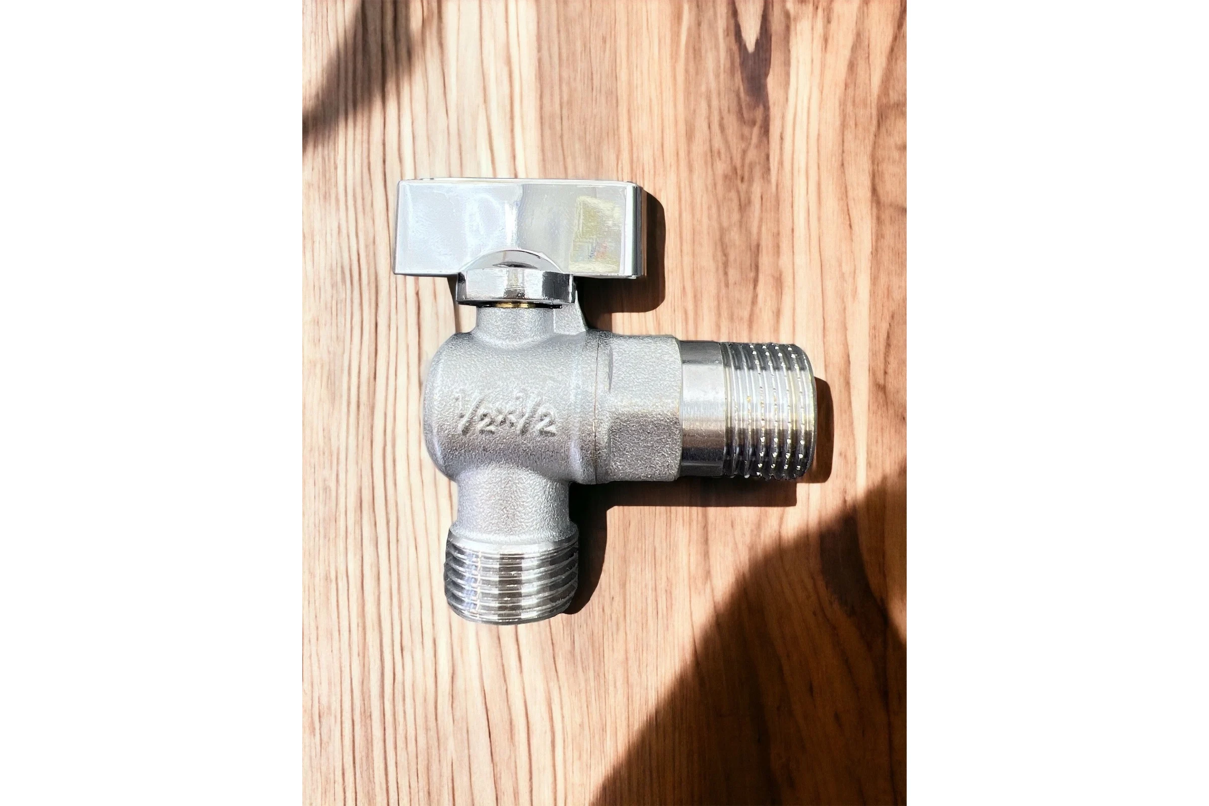 Шаровой кран шаровый GRIALE угловой 1/2" нр x 1/2" нр наружная-наружная резьба A151