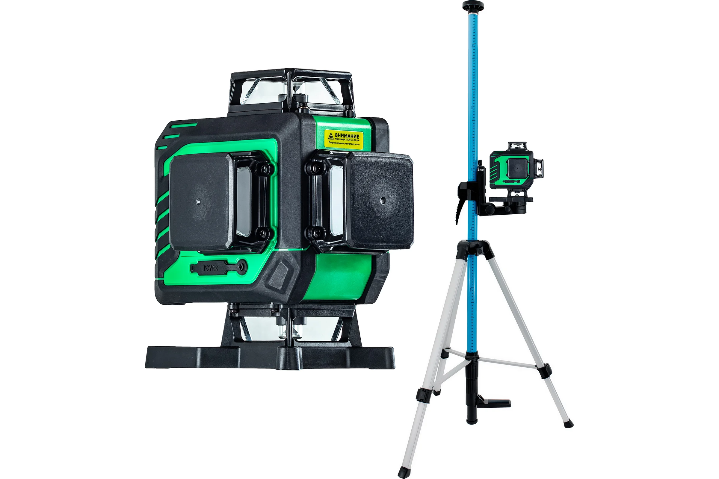 Комплект лазерный уровень INSTRUMAX GL 4-360 BAZA SET + штатив-штанга элевац. lp-300 в комплекте IM0159
