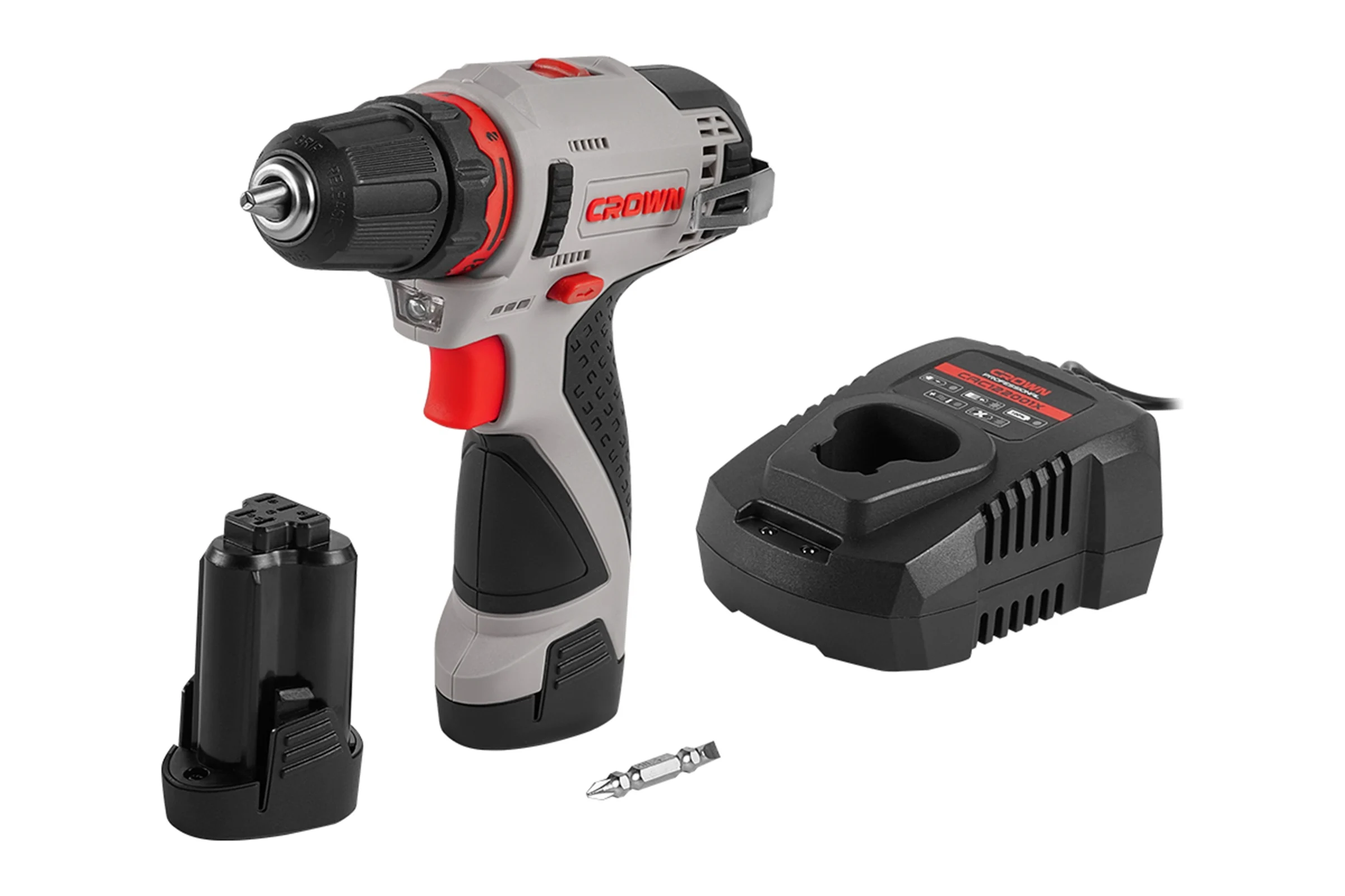 Аккумуляторная дрель-шуруповерт CROWN CT21072HX-2 BMC
