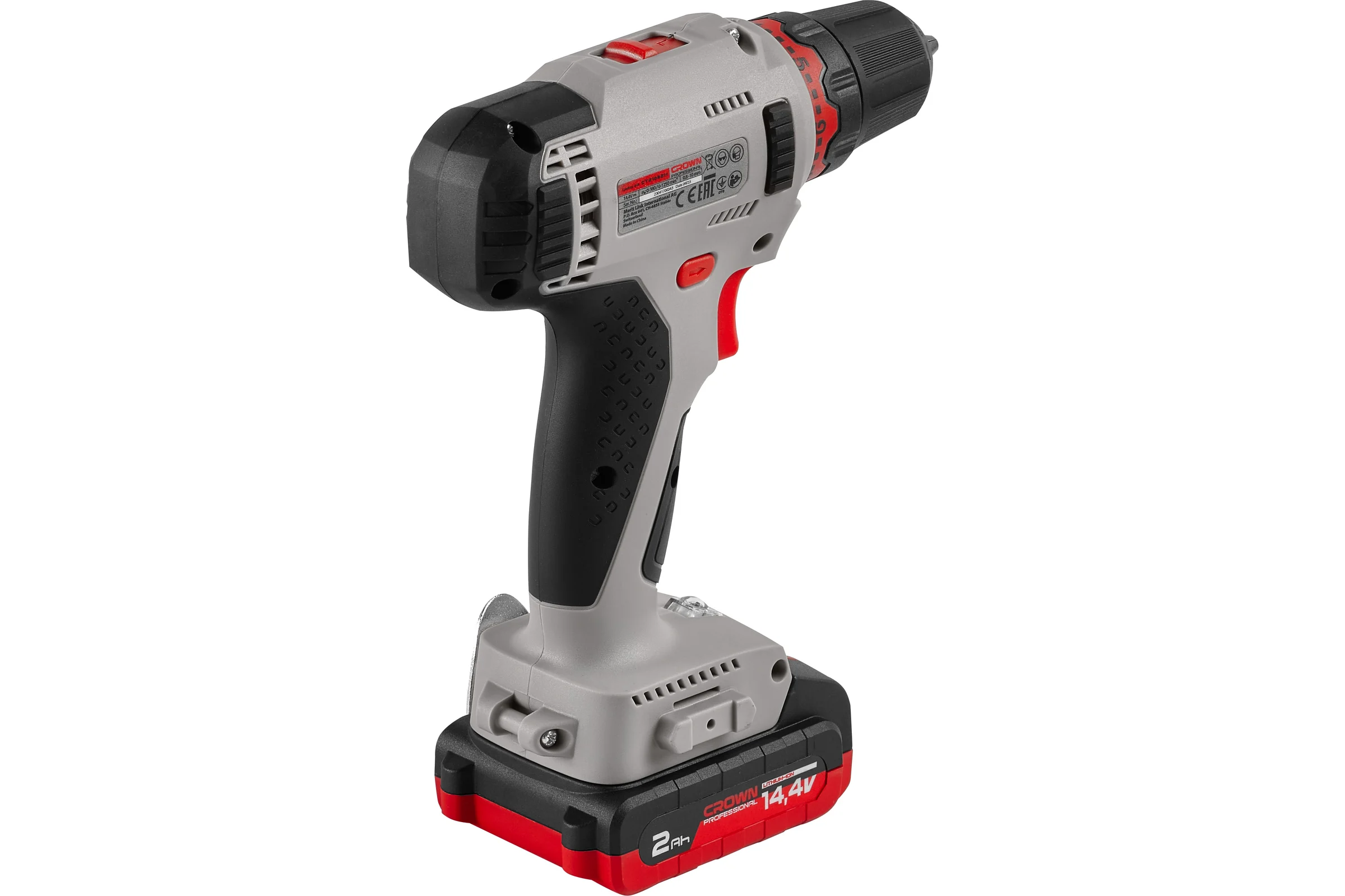 Аккумуляторный шуруповерт CROWN CT21082H-2 BMC