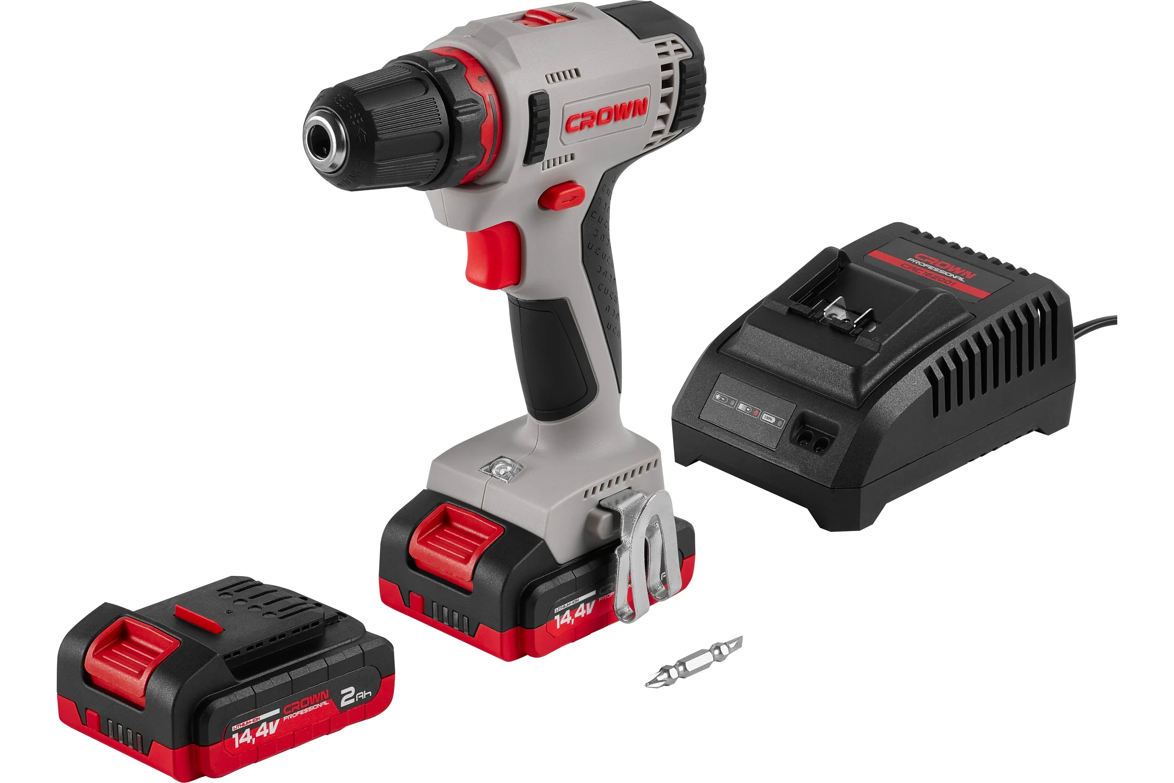 Аккумуляторный шуруповерт CROWN CT21082H-2 BMC