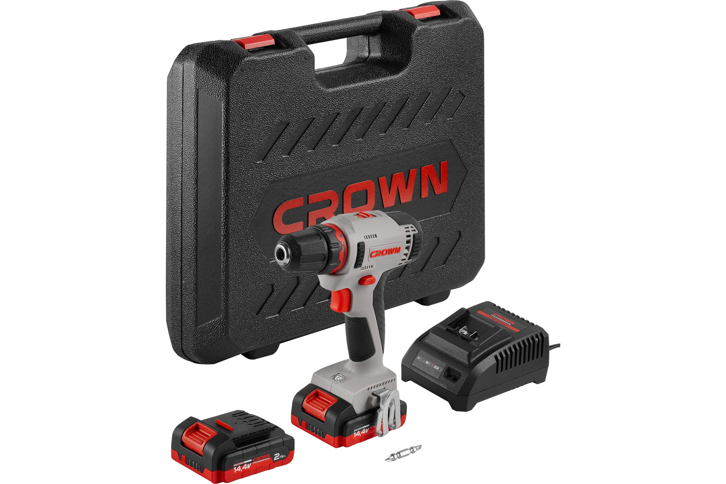 Аккумуляторный шуруповерт CROWN CT21082H-2 BMC