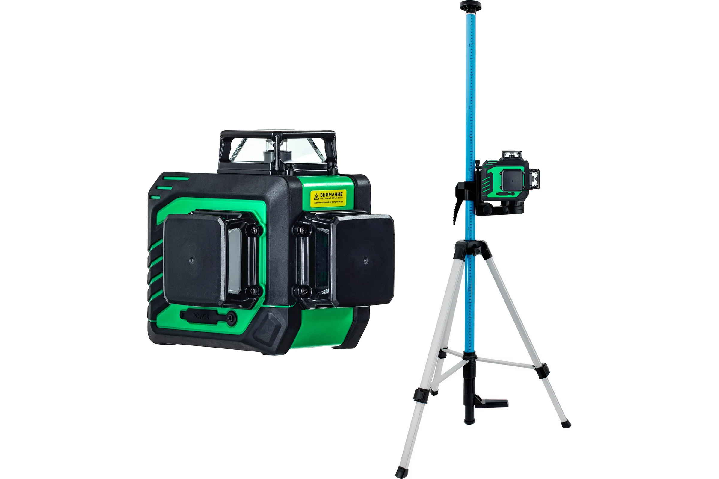 Комплект лазерный уровень INSTRUMAX GL 3-360 BAZA SET + штатив-штанга элевац. lp-300 в комплекте IM0158