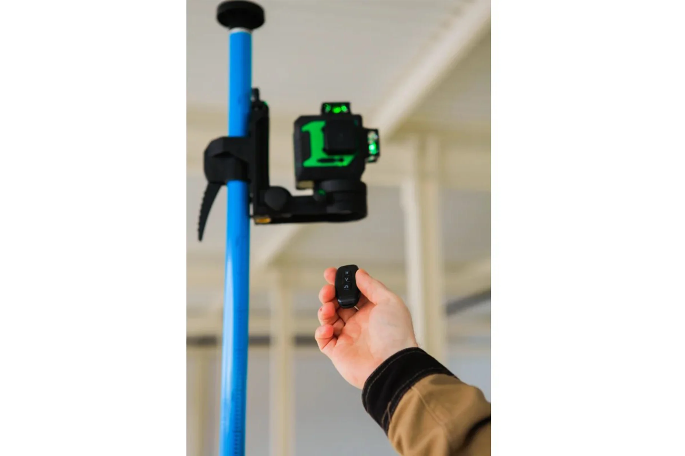 Комплект лазерный уровень INSTRUMAX GL 3-360 BAZA SET + штатив-штанга элевац. lp-300 в комплекте IM0158