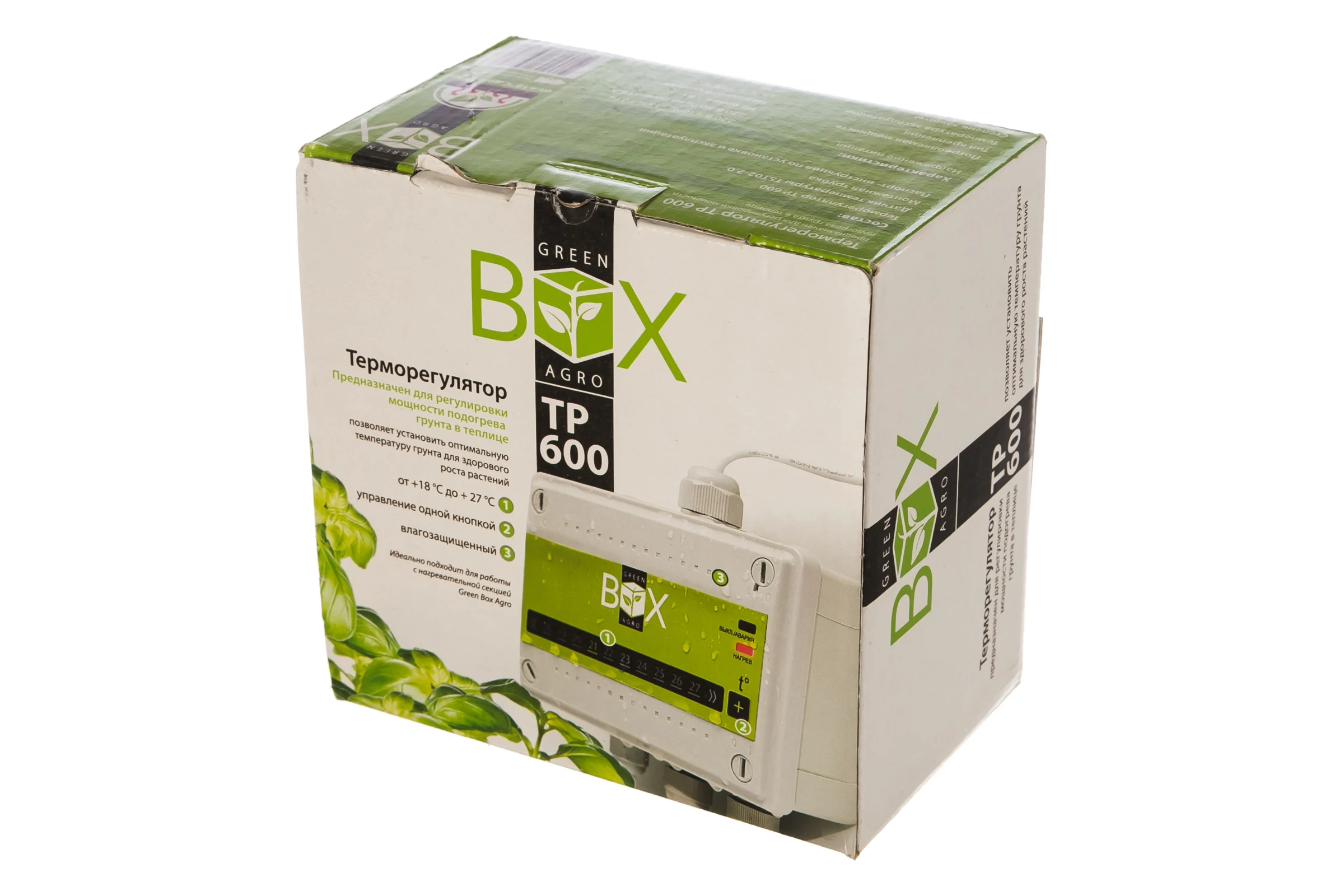 Терморегулятор для систем обогрева грунта ТР 600 GREEN BOX AGRO 001871