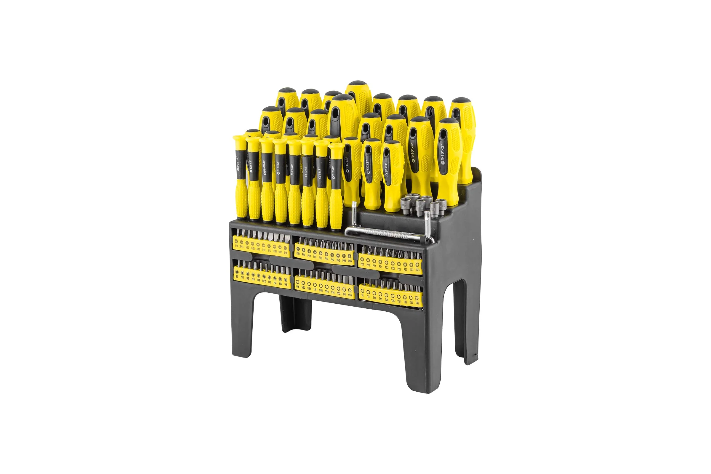 Набор отверток и бит 100пр. WMC TOOLS WMC-10100(51782)