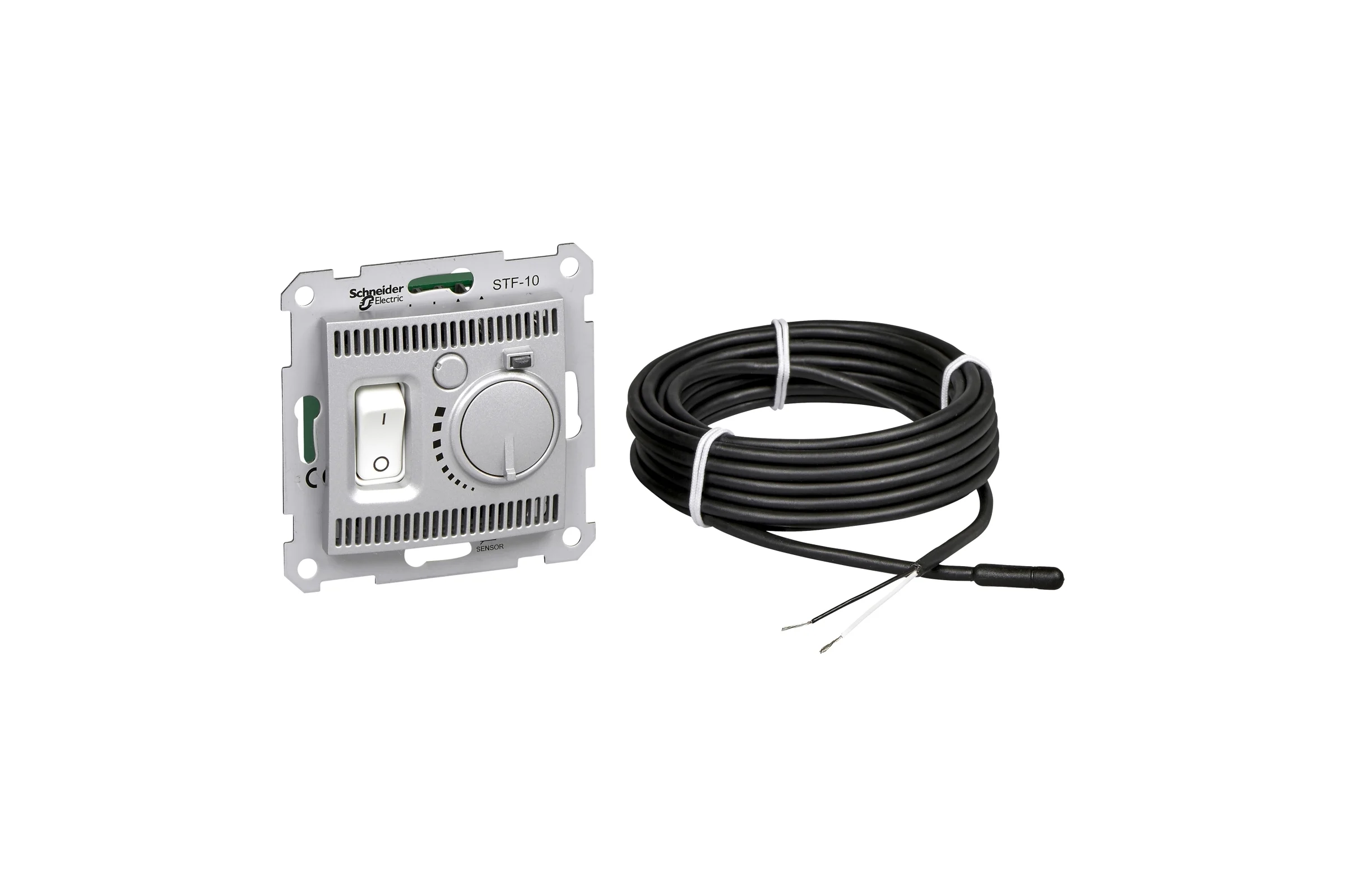 Регулятор теплого пола Systeme Electric Sedna Алюминий 10А SE SDN6000360