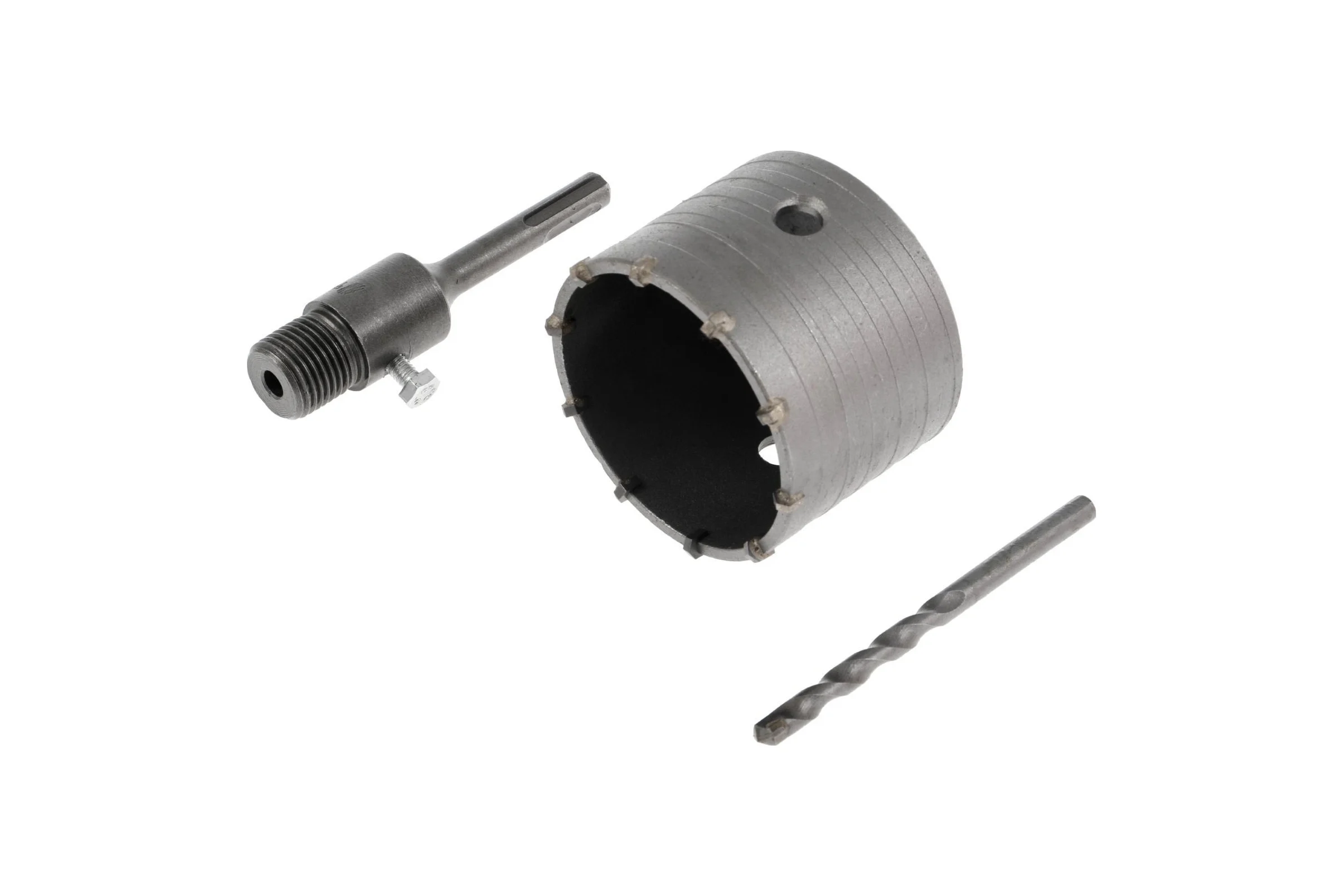Коронка буровая в сборе, SDS-plus, 80 мм, М22 ТУНДРА 1032465