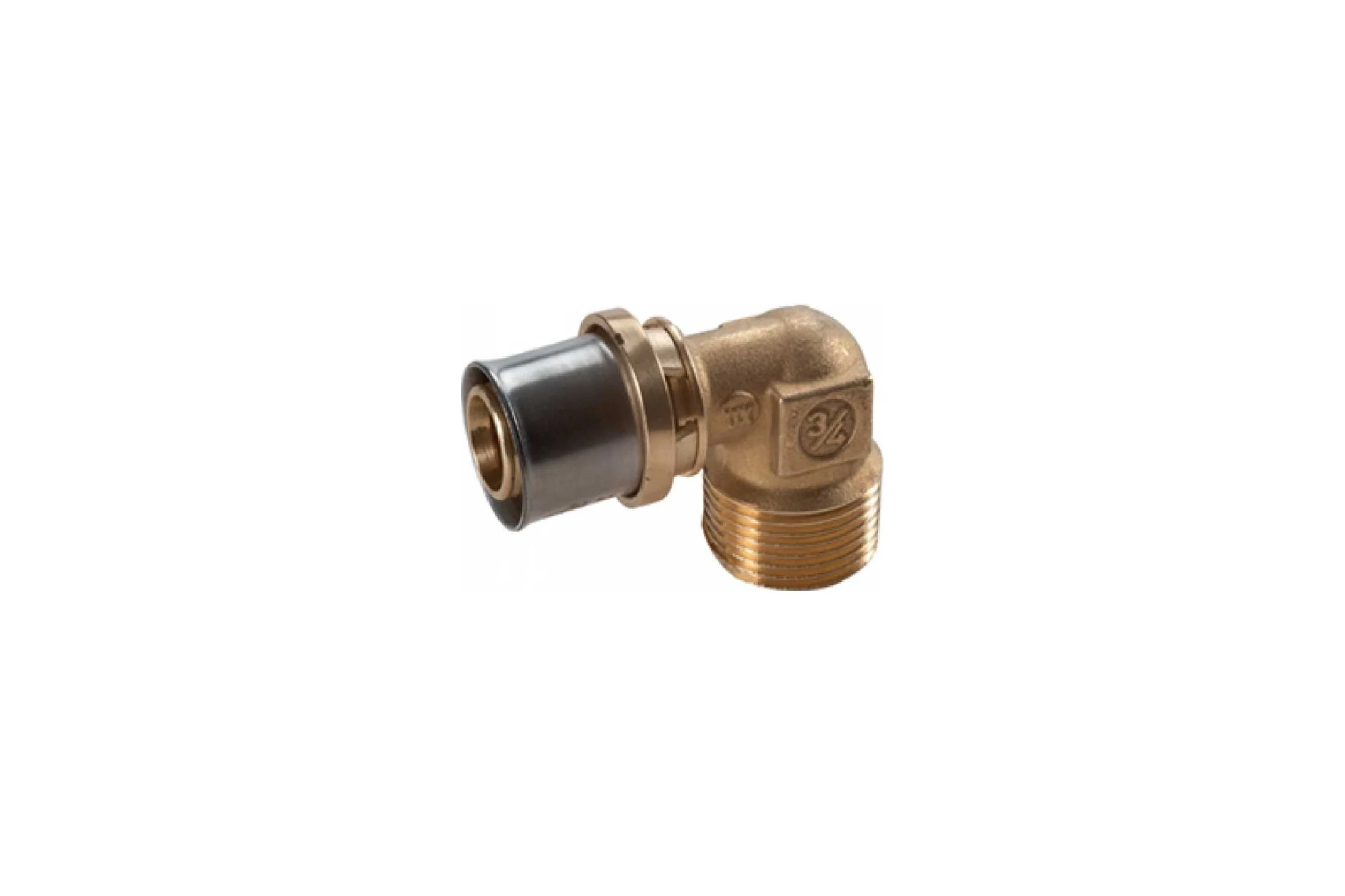 Угольник Giacomini 90 гр c HP 1/2x20x2.0 RM127Y037 RP127X037