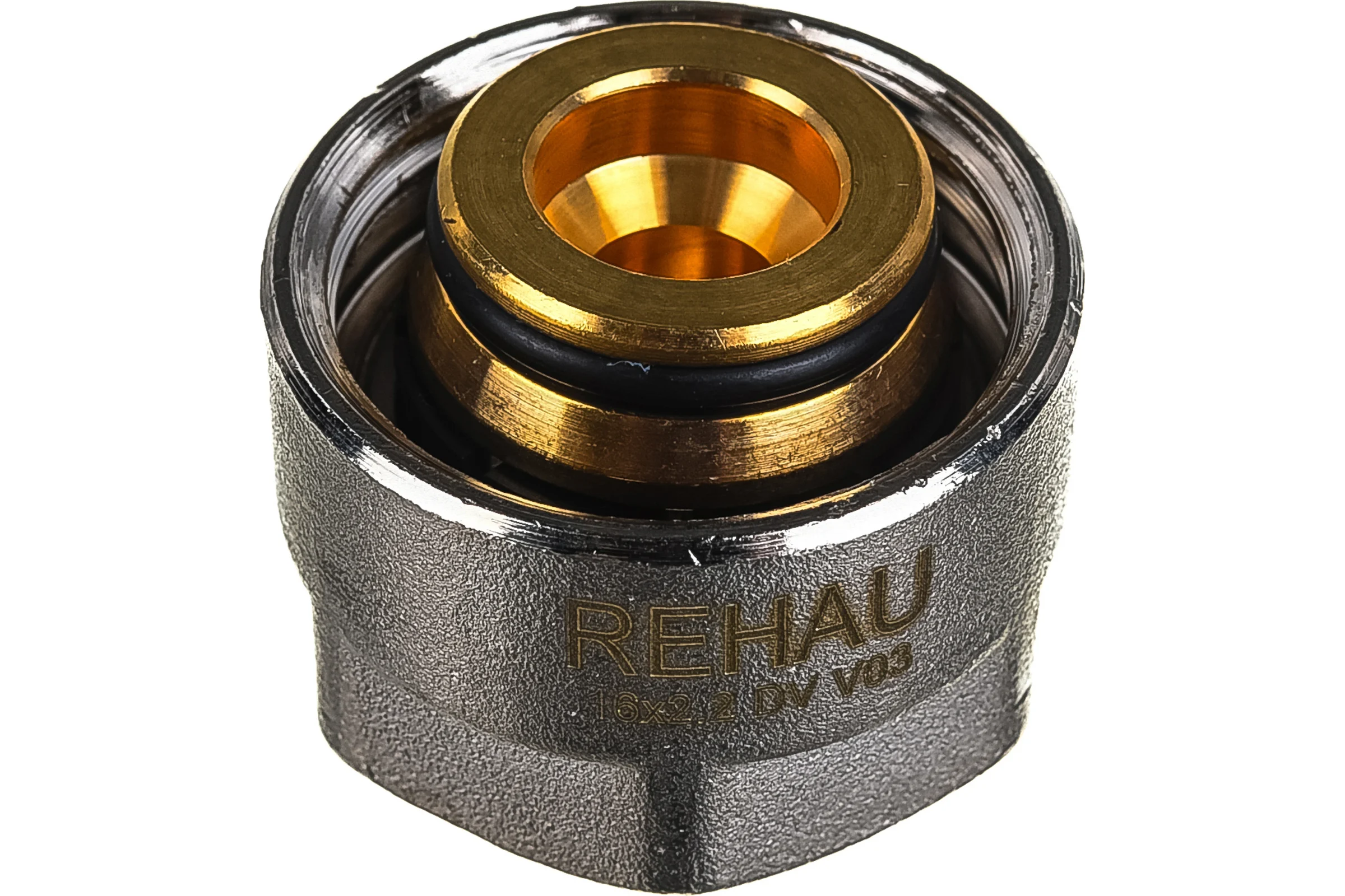 Резьбозажимное соединение Rehau НГ ЕК 3/4" 16 x 2,2 латунь 12663521003