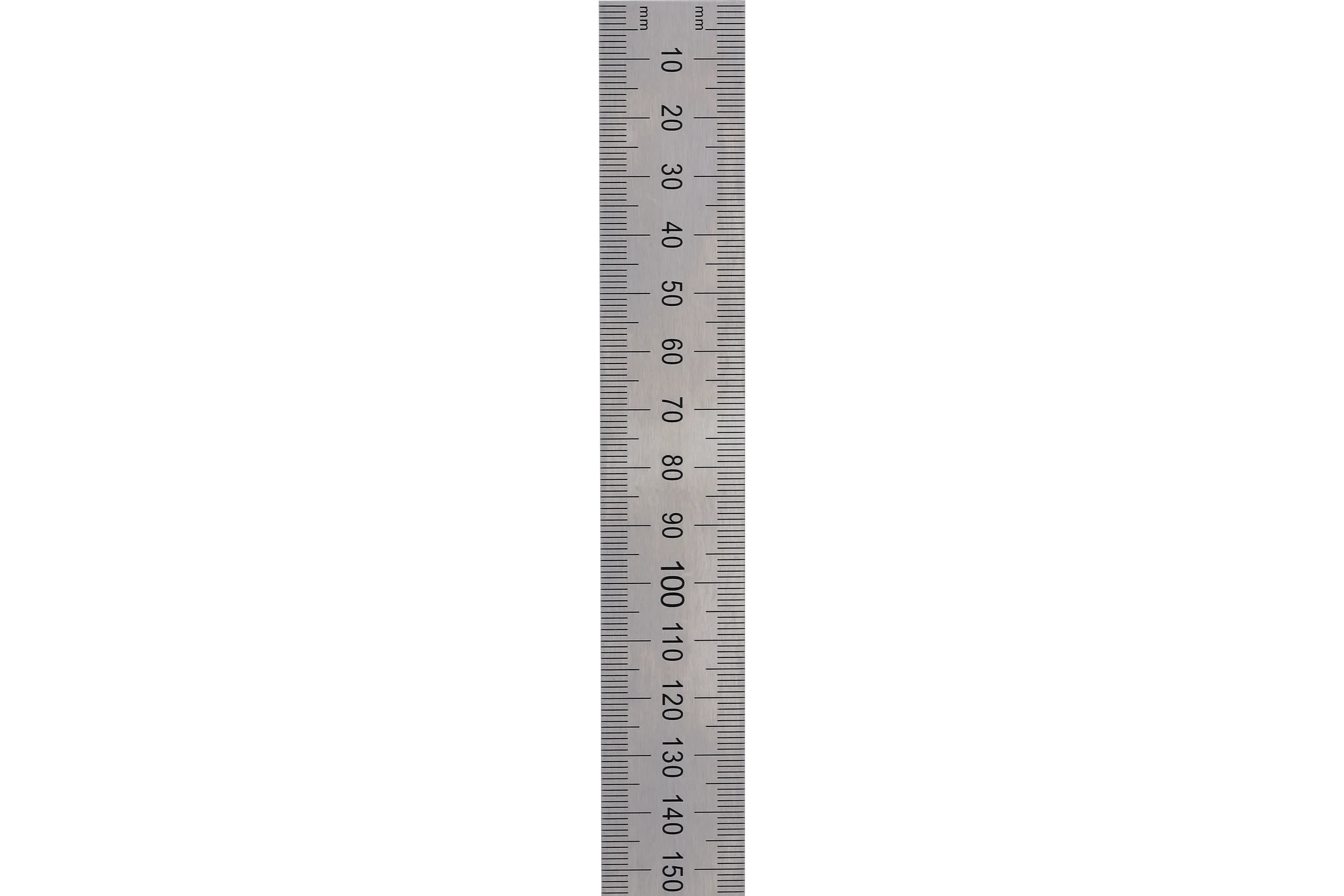 Стальная линейка 300х25х1 мм, шкала 1 мм Kinex (K-MET) 1022