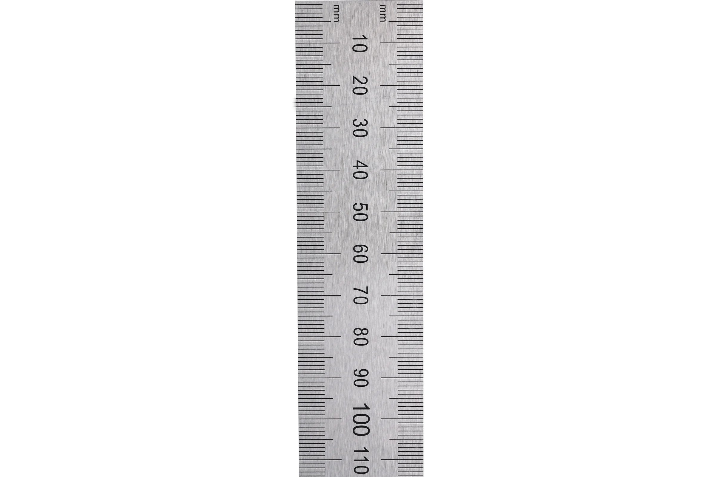 Стальная линейка 500х30х1 мм, шкала 1 мм Kinex (K-MET) 1023