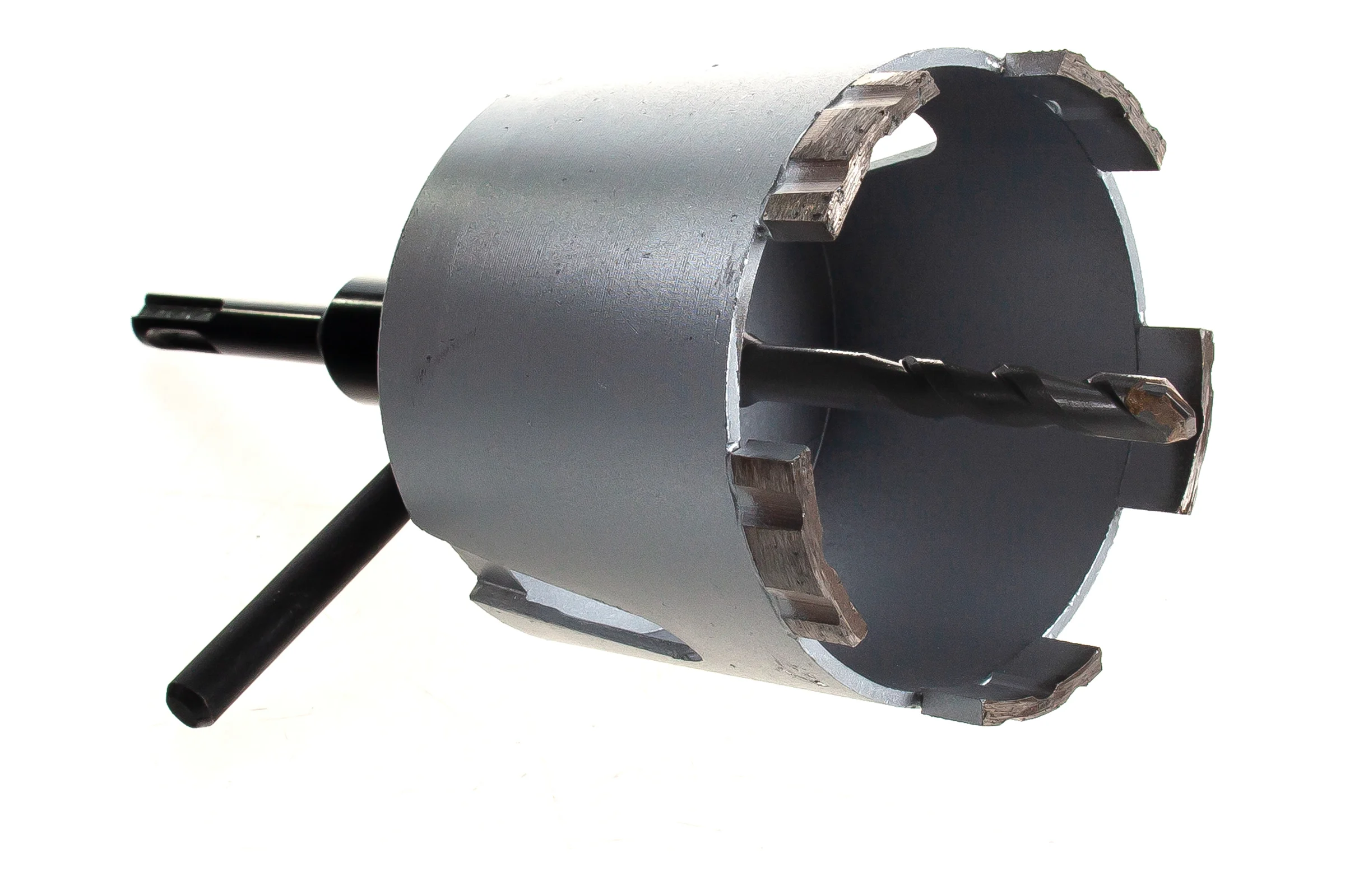 Коронка алмазная по бетону Hilberg 80 мм Laser HM203